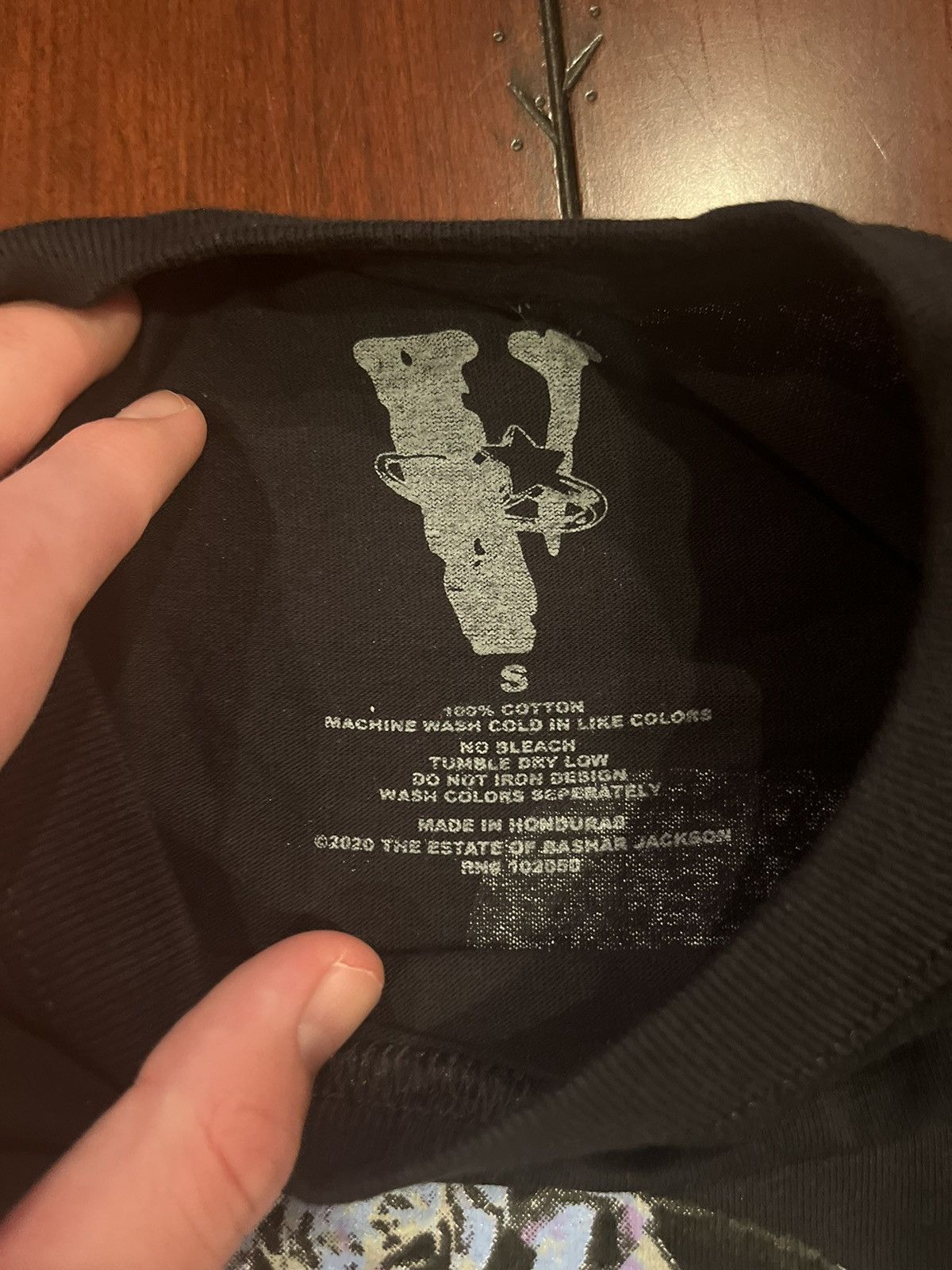 Vlone Vlone X Pop Smoke “The Woo” tee size small Size US S / EU 44-46 / 1 - 3 Thumbnail
