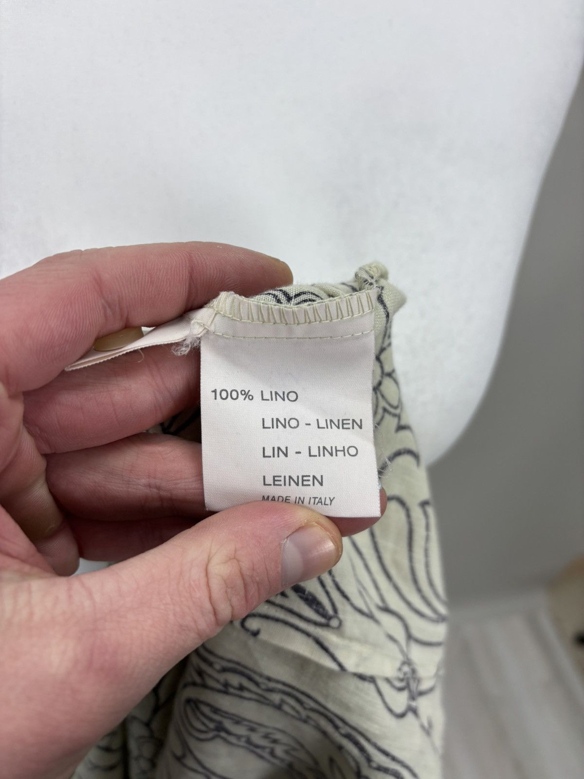 Etro Womens linen shirt ETRO Size 48 Color Multicolor Size XL / US 12-14 / IT 48-50 - 12 Thumbnail