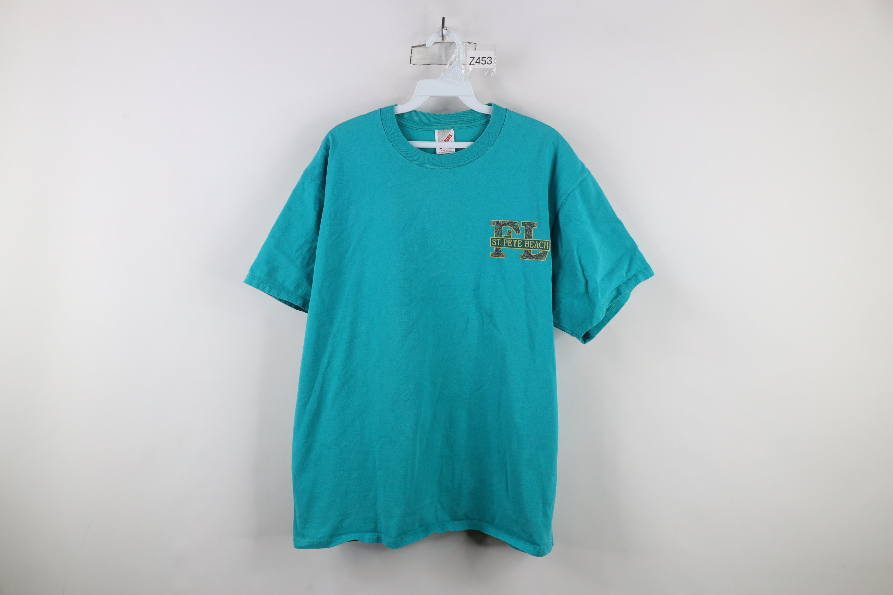 Vintage Vintage 90s Streetwear St Pete Beach Florida T-Shirt USA Size US XL / EU 56 / 4 - 1 Thumbnail