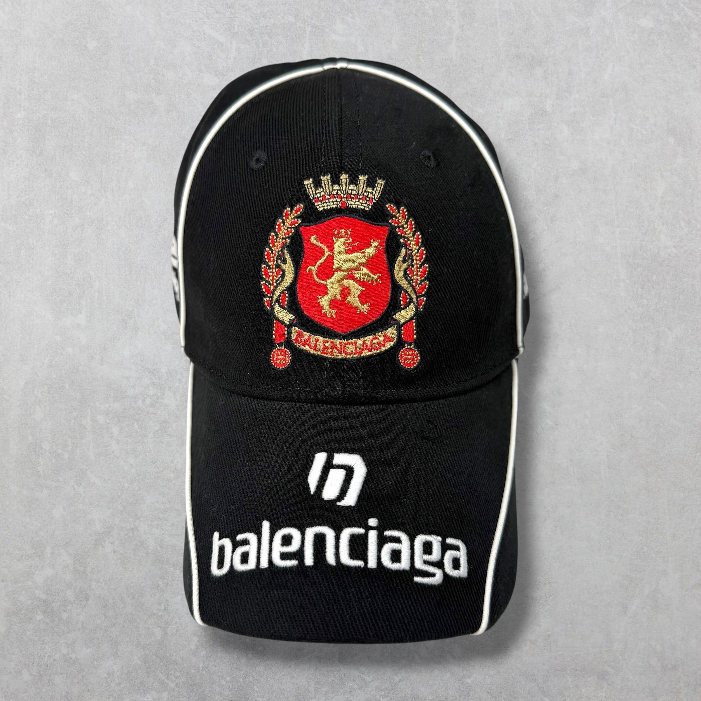 Balenciaga Balenciaga Paris Soccer Cap Black Size ONE SIZE - 2 Thumbnail