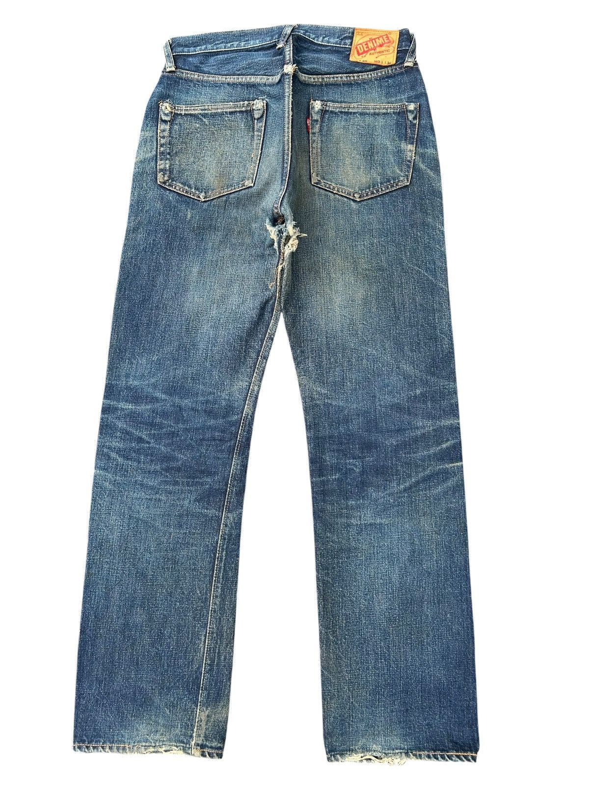 Kapital Vintage Denime Selvedge Distressed Denim Jeans Size US 30 / EU 46 - 5 Thumbnail
