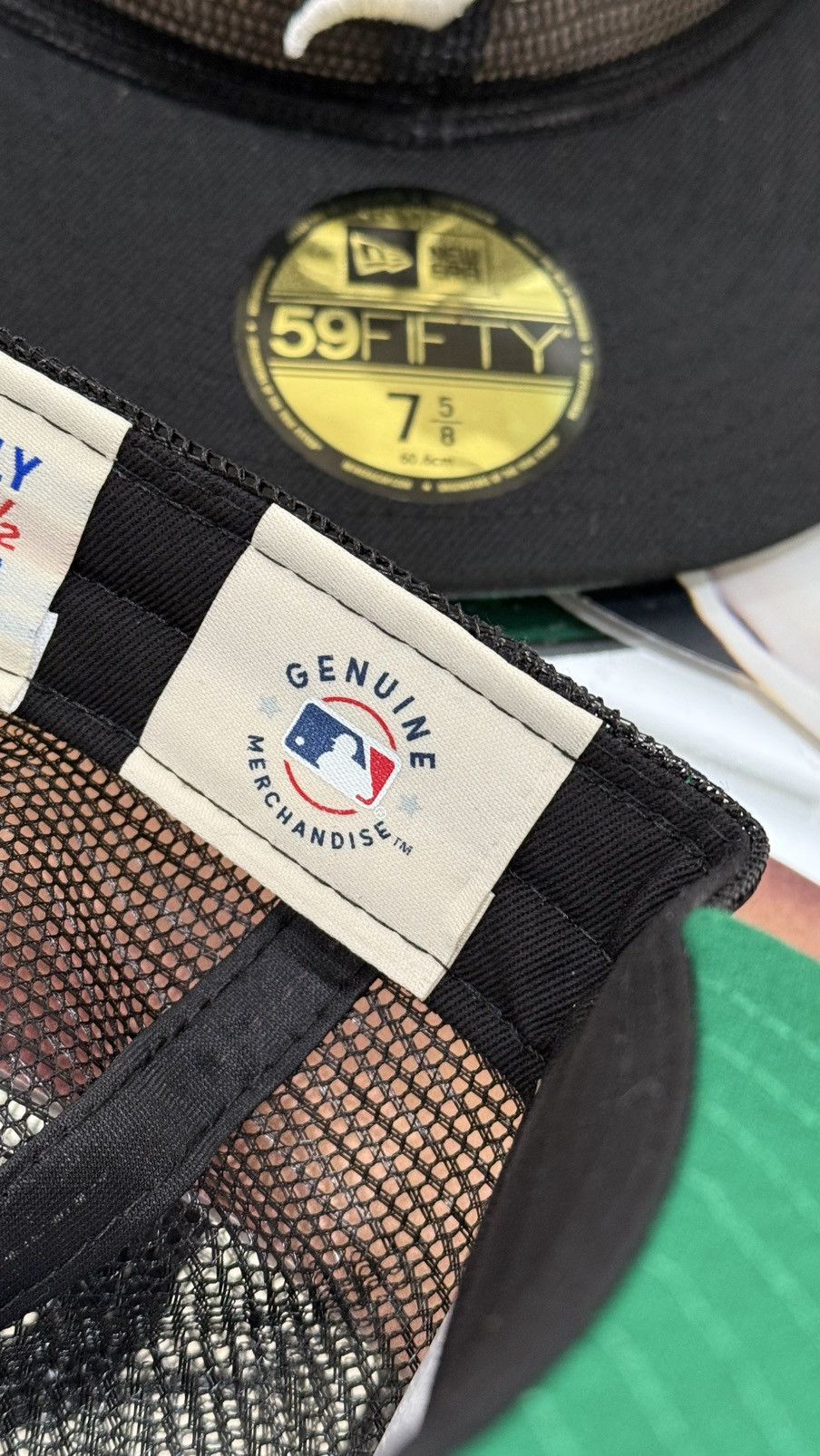 Fear of God × MLB × New Era (new+tag) Fear Of God x New Era fitted 59FIFTY hat size 7.5 Size ONE SIZE - 3 Thumbnail