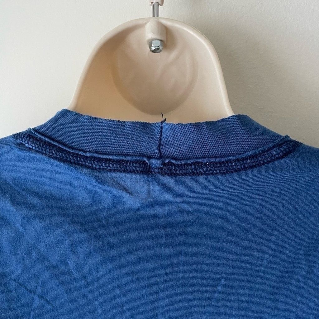 Free People We The Free Puff Shoulder Top Midnight Hour Blue Size XS NWT Size XS / US 0-2 / IT 36-38 - 11 Thumbnail