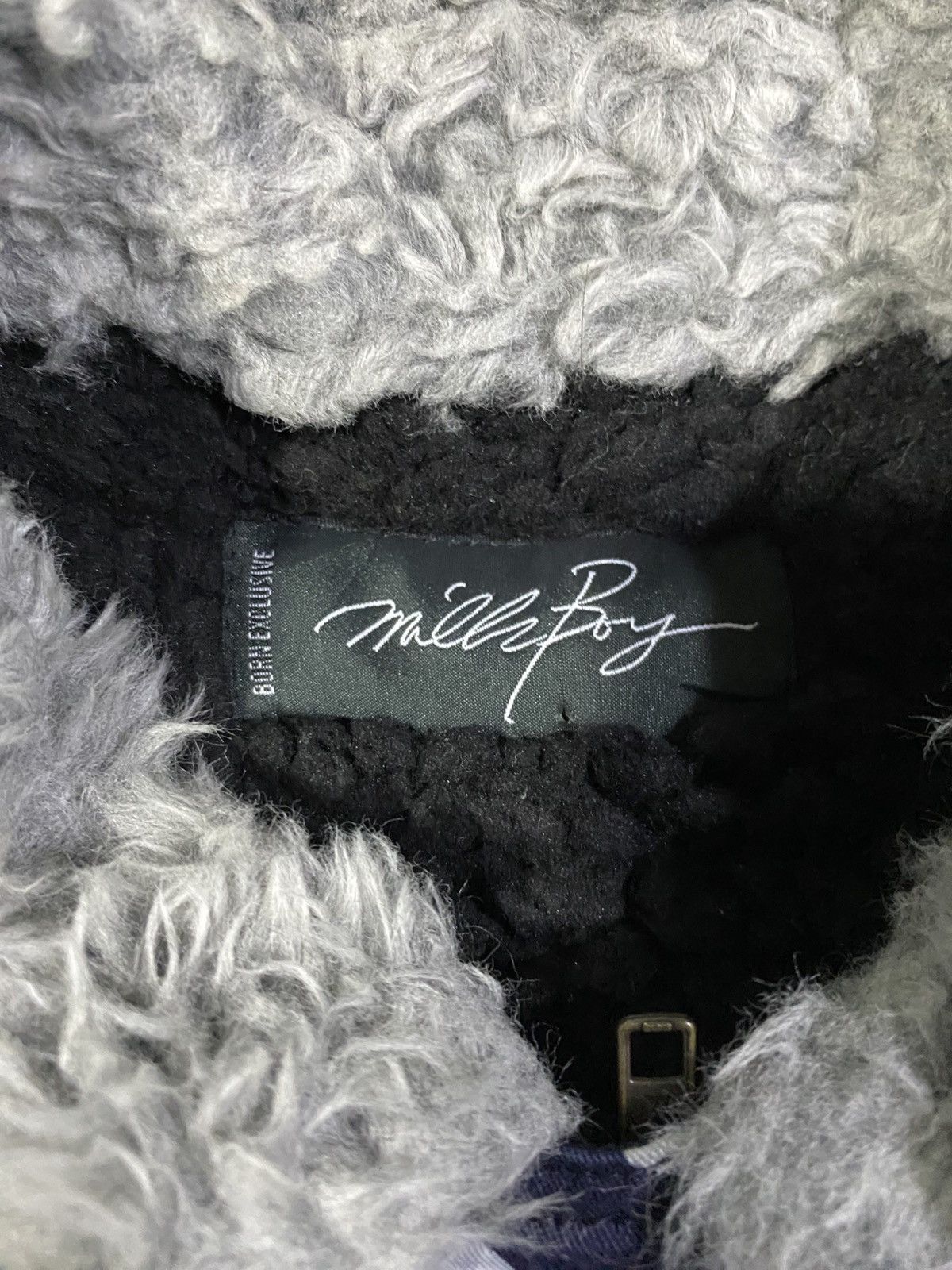 Japanese Brand Milk boy polcadot fur jacket very rare Size US M / EU 48-50 / 2 - 5 Thumbnail