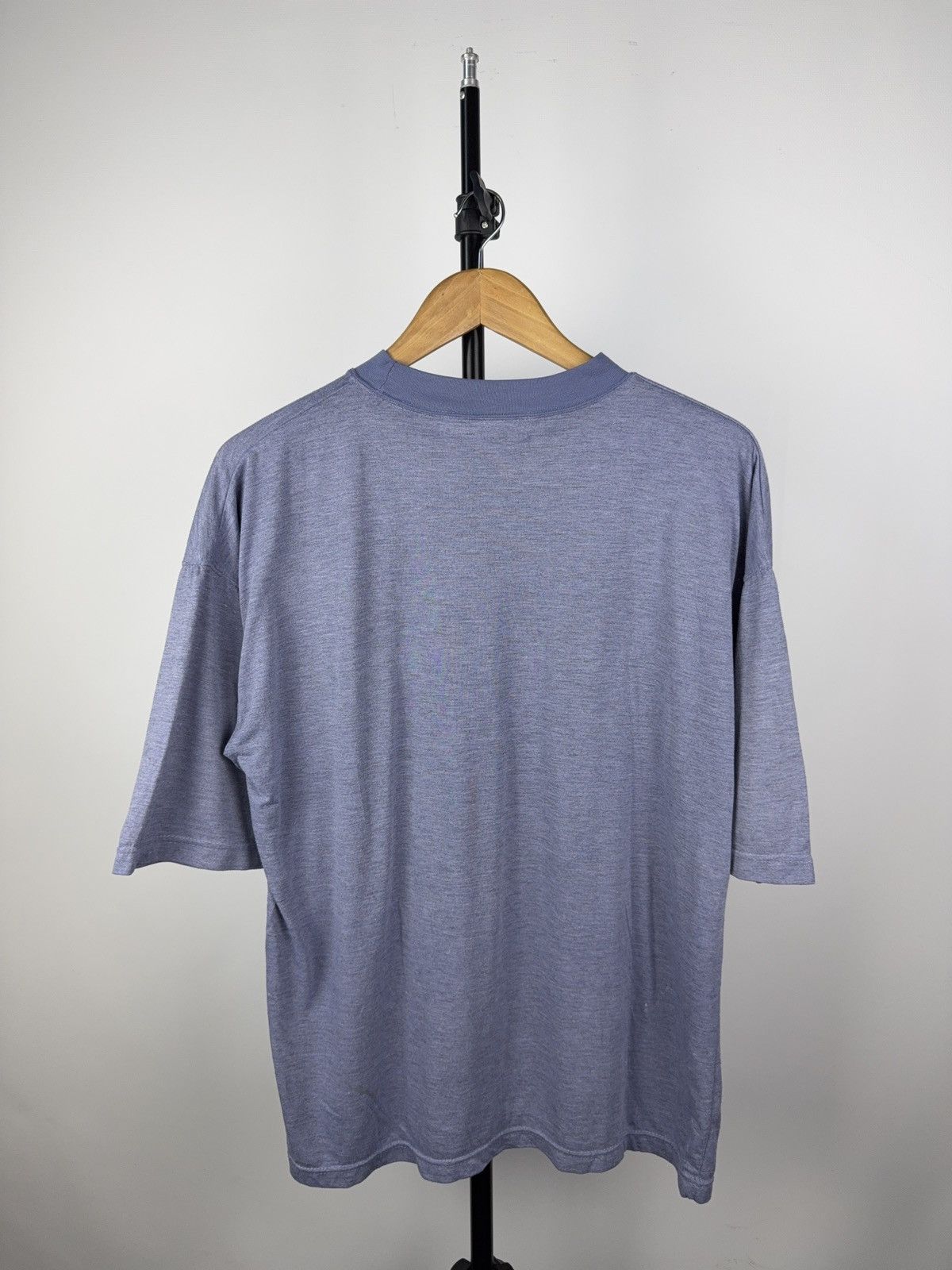 Designer × Japanese Brand × Vintage Distressed USED CO BLUE Japan Tee Embroidery Faded Purple L Size US L / EU 52-54 / 3 - 6 Thumbnail