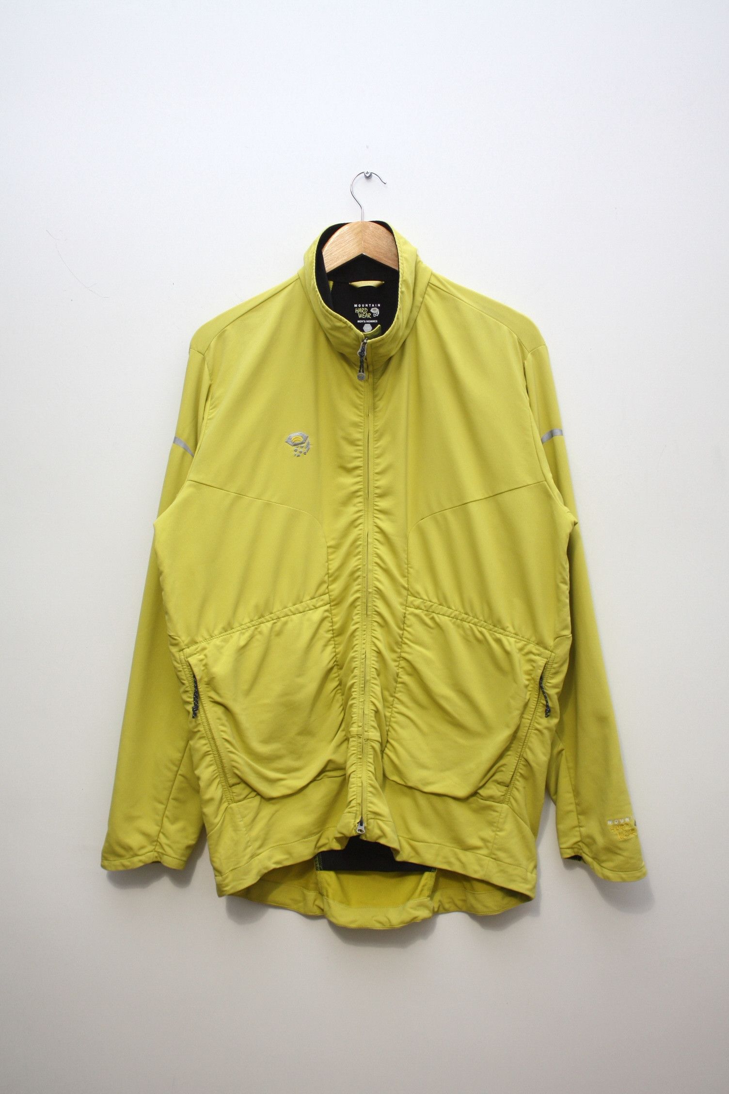 Mountain Hardwear Mountain Hardwear Yellow Trail Running Windbreaker Men's L Size US L / EU 52-54 / 3 - 1 Thumbnail