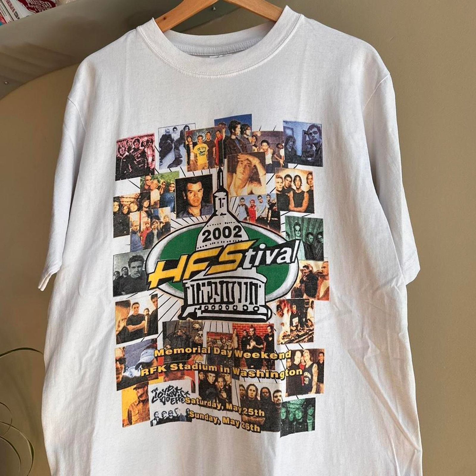 Band Tees × Rap Tees Vintage 2002 Eminem HFST Festival Shirt Size US M / EU 48-50 / 2 - 2 Thumbnail