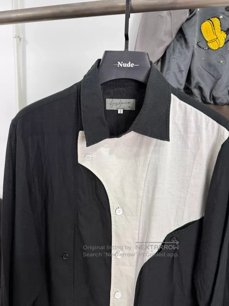 Yohji Yamamoto Yohji Yamamoto Patchwork shirt Size US M / EU 48-50 / 2 - 2 Thumbnail