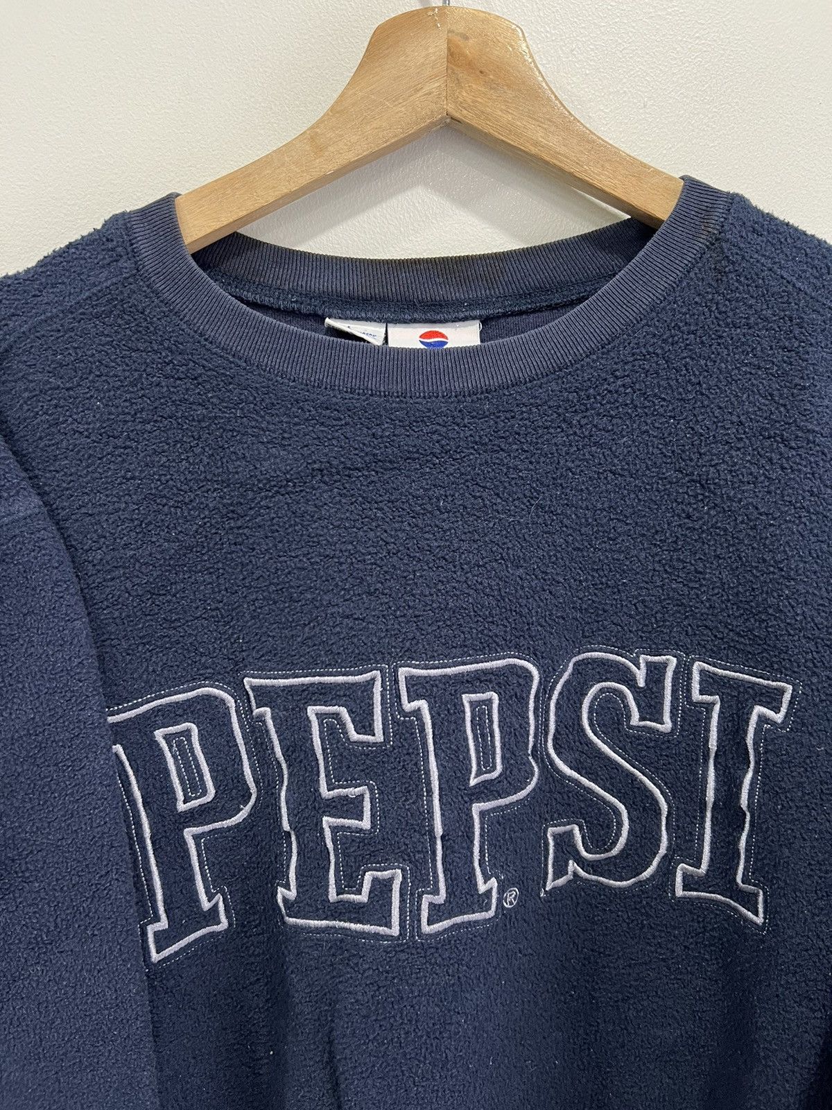 Vintage Vintage Pepsi Spellout Sweater sweatshirt Size US L / EU 52-54 / 3 - 2 Thumbnail
