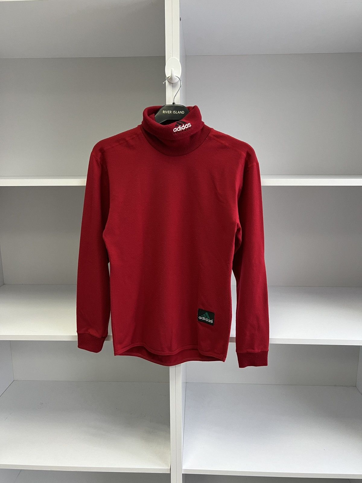 Adidas × Vintage Vintage Adidas Equipment Turtleneck Longsleeve Size US M / EU 48-50 / 2 - 1 Thumbnail