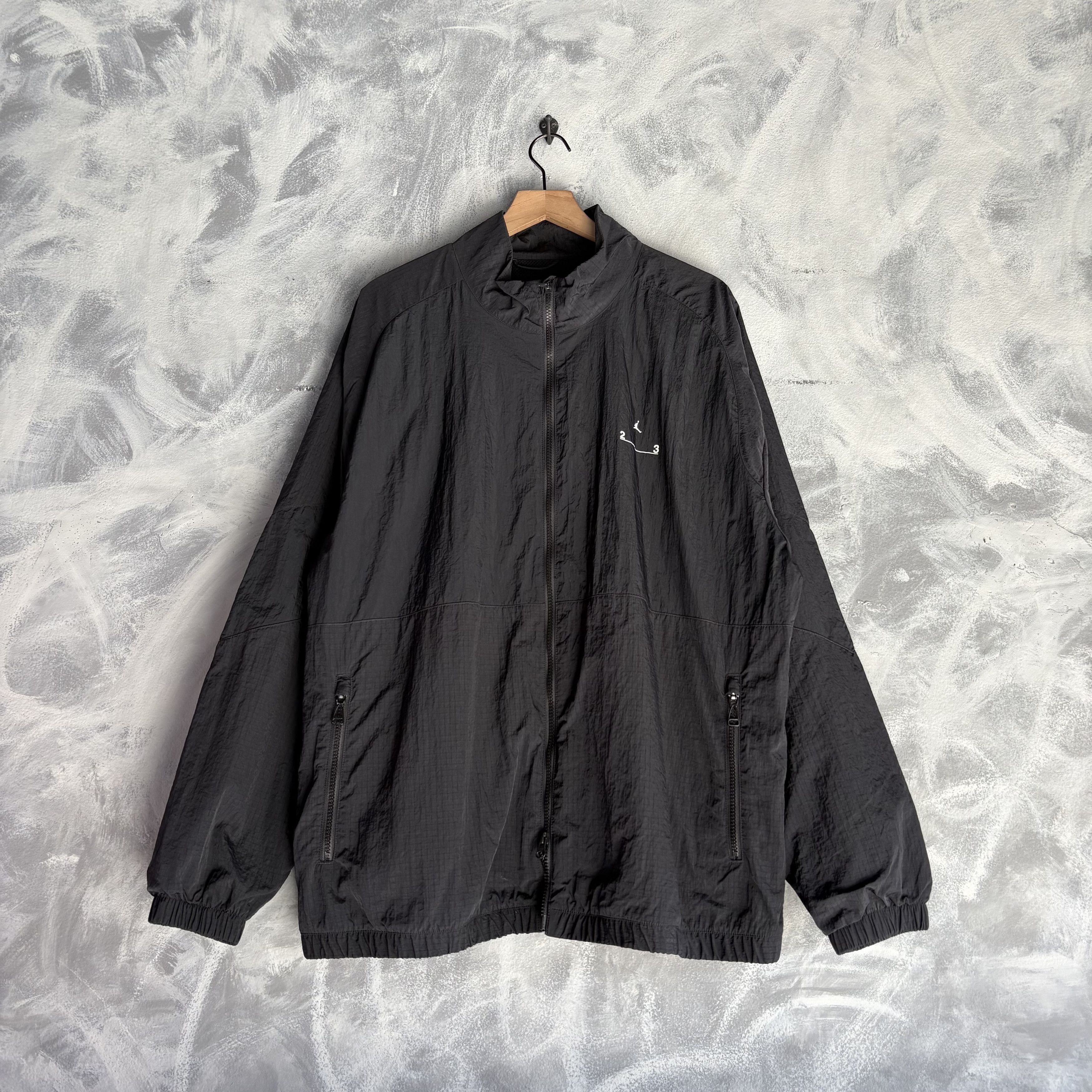 Jordan Brand Nike Air Jordan Windbreaker Jacket Men's Size XXL Black Size US XXL / EU 58 / 5 - 1 Thumbnail