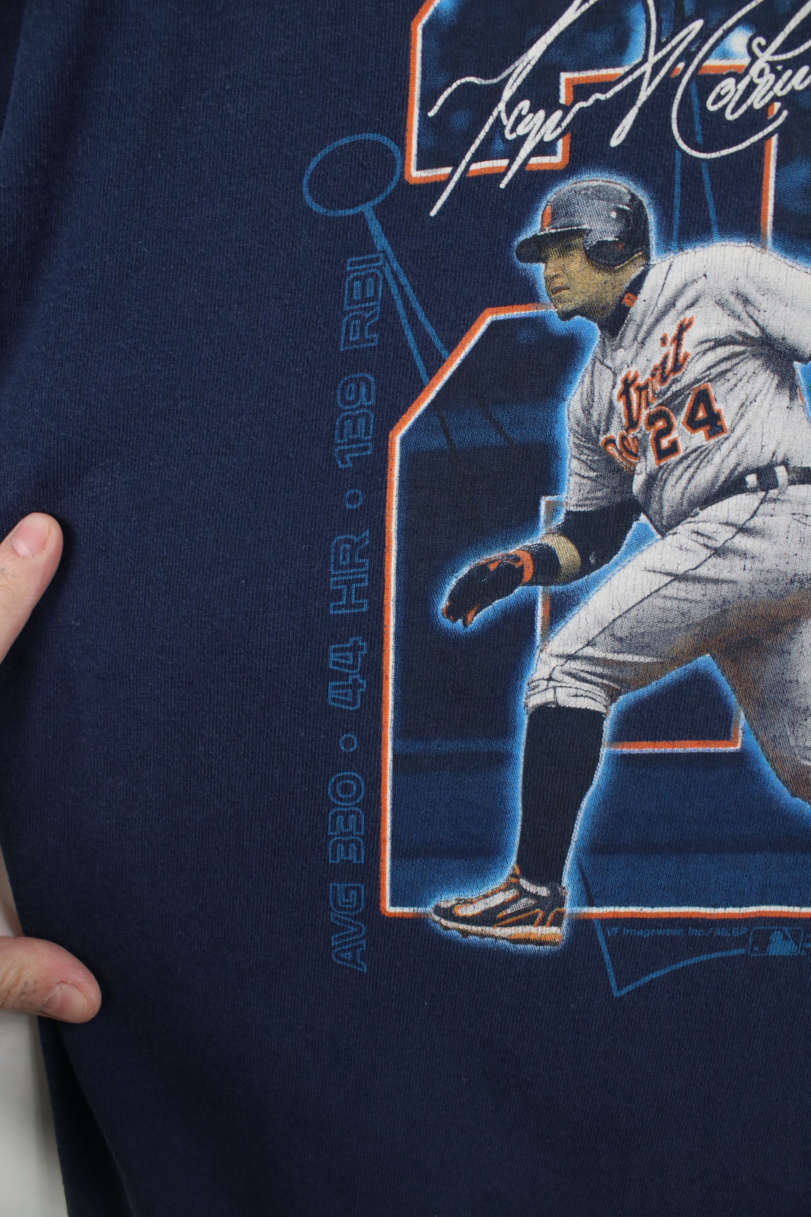 Vintage Vintage Y2K Miguel Cabrera Detroit Tigers Baseball T-Shirt Size US XL / EU 56 / 4 - 5 Thumbnail