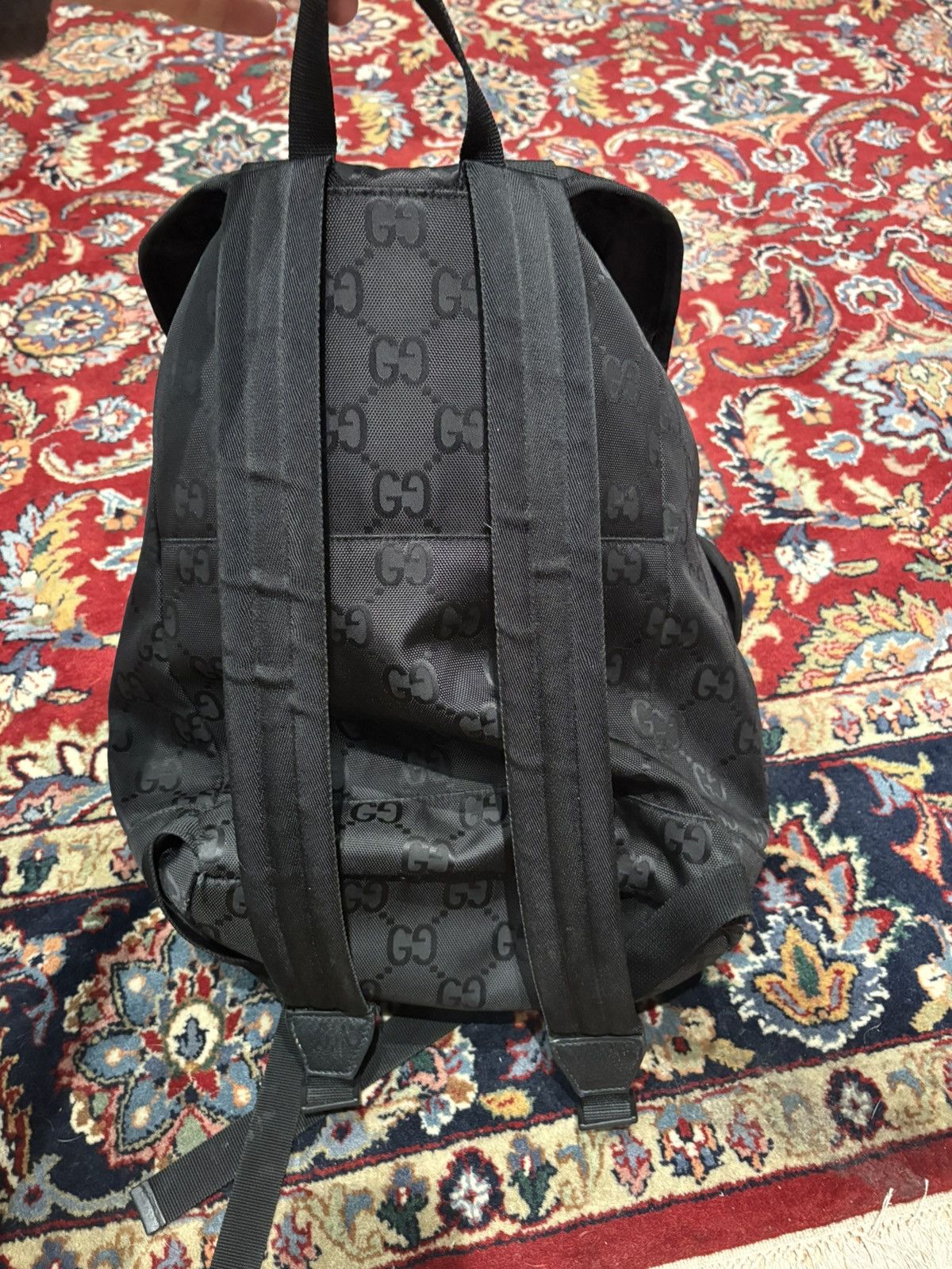 Gucci Gucci Black Nylon Backpack Size ONE SIZE - 5 Thumbnail