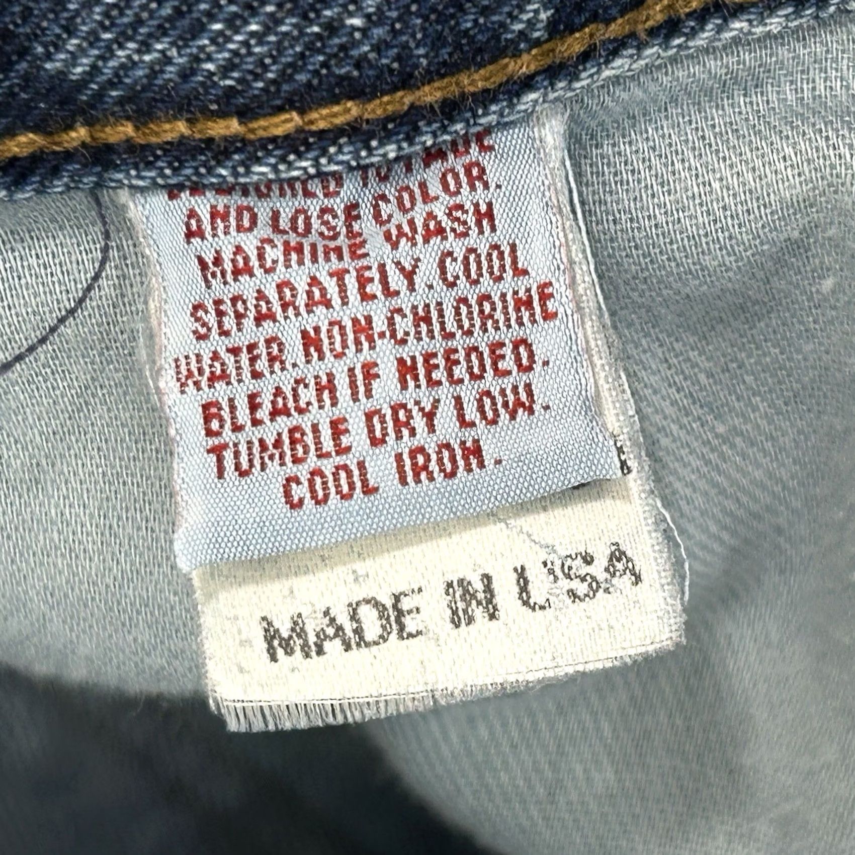 Denime Vintage Marithe Girbaud Francois Tapered Denim Jeans Womens 9/10 Blue Zip Button Size 30" / US 8 / IT 44 - 7 Thumbnail