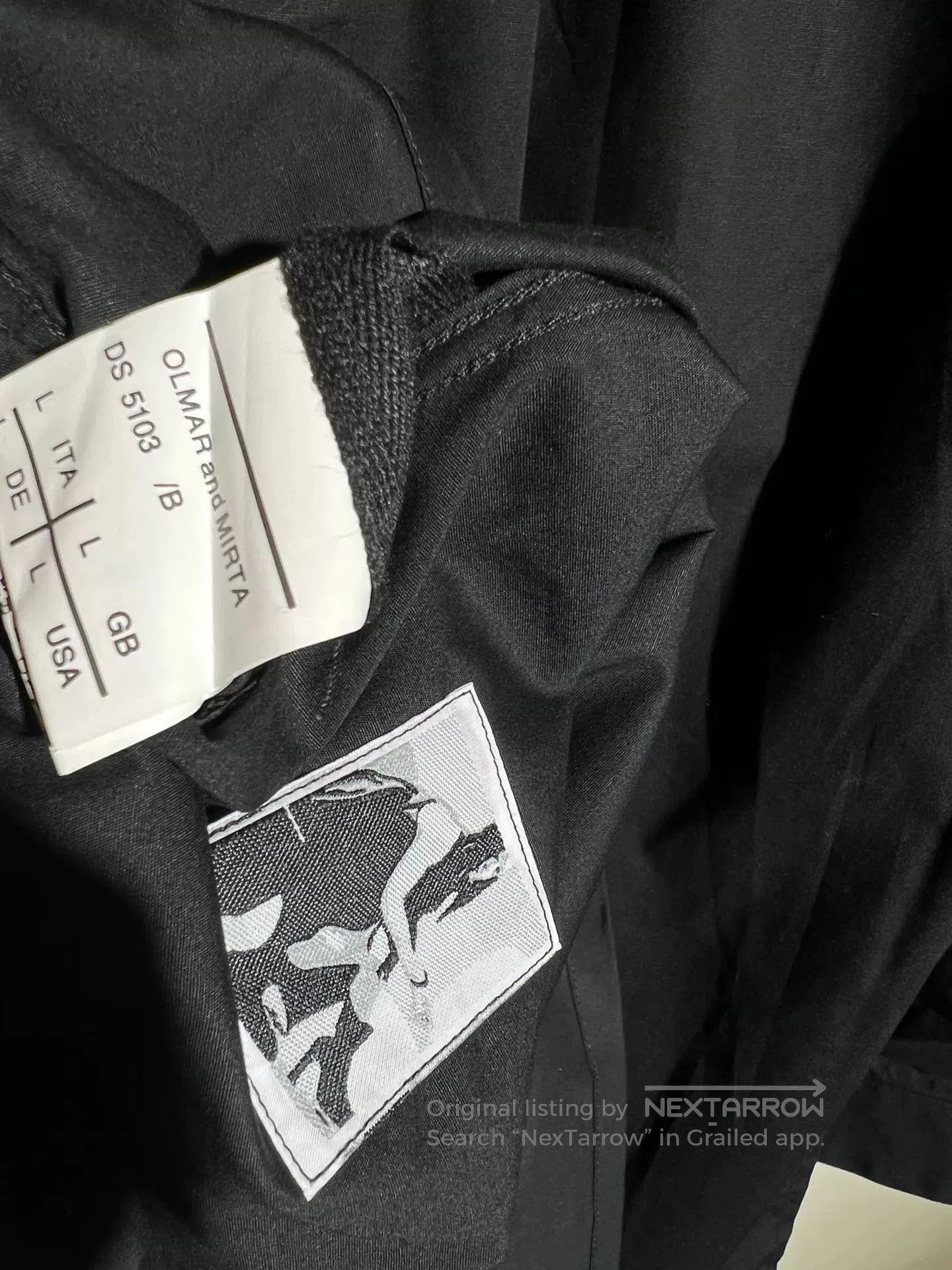 Rick Owens Rick Owens Black Crew Neck Top. Size US L / EU 52-54 / 3 - 5 Thumbnail