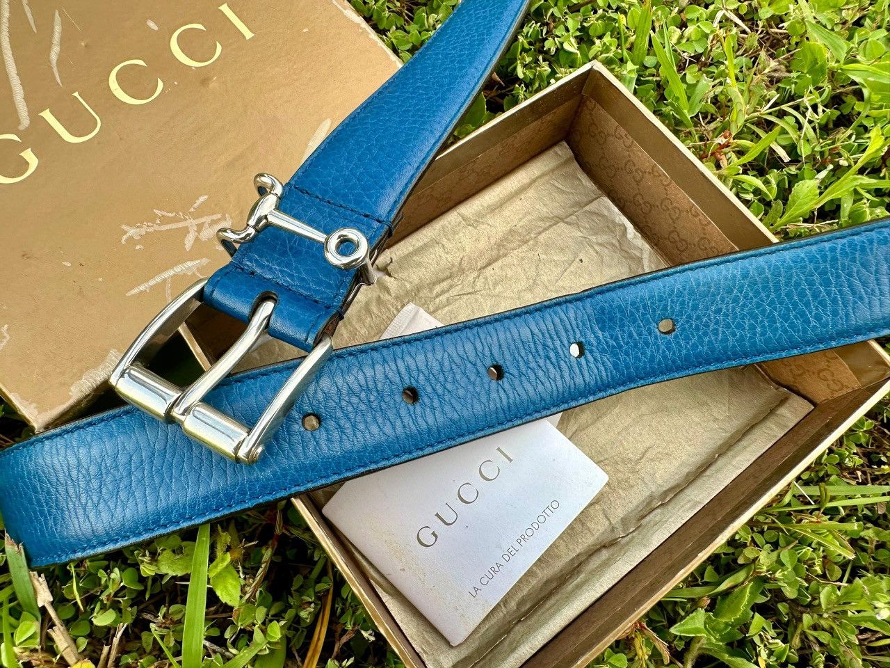 Gucci Authentic Gucci Horsebit Buckle Leather Belt Size 36 - 3 Thumbnail