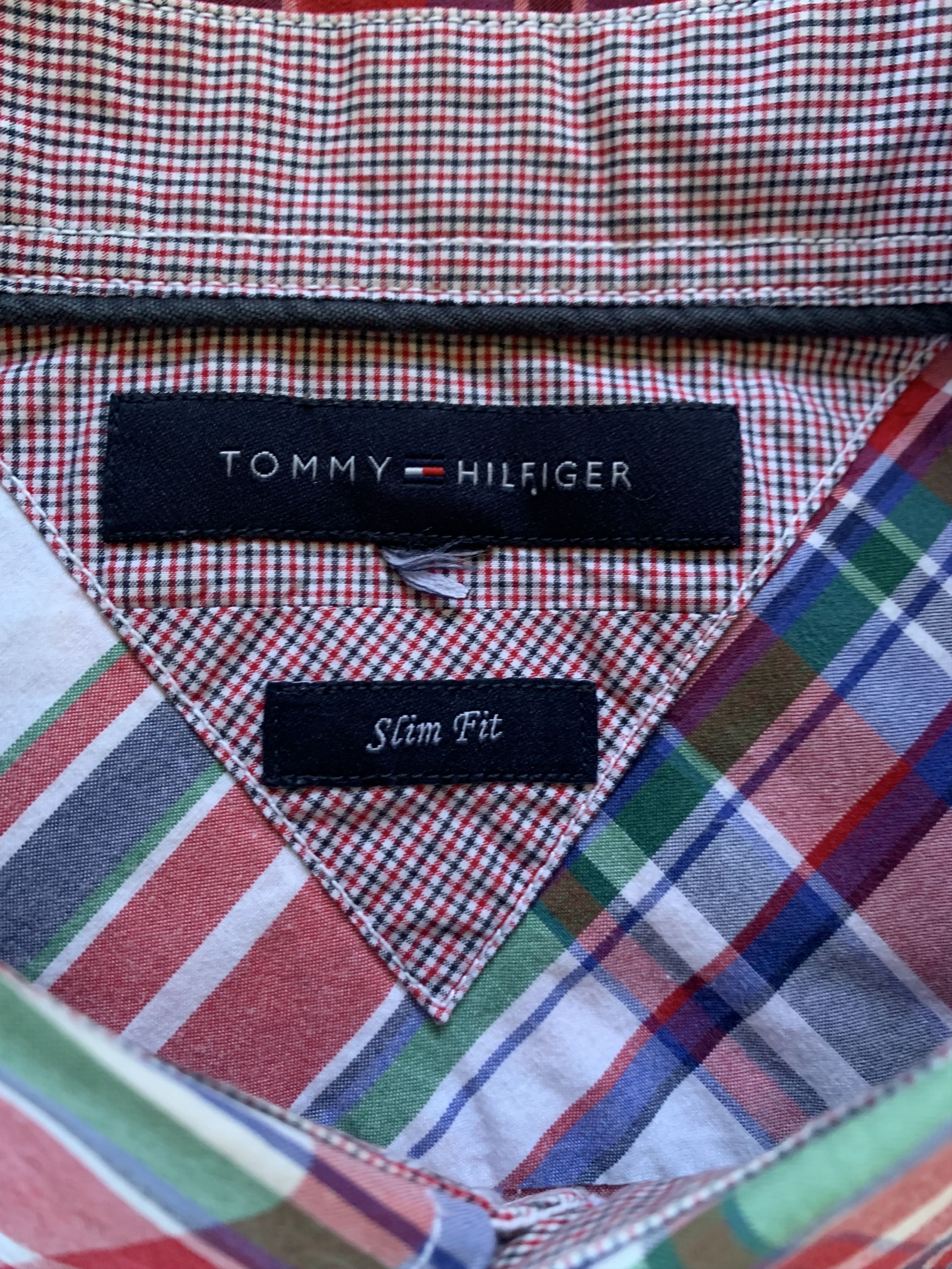 Tommy Hilfiger Tommy Hilfiger Slim Fit Plaid Button Down Shirt Size US M / EU 48-50 / 2 - 5 Thumbnail