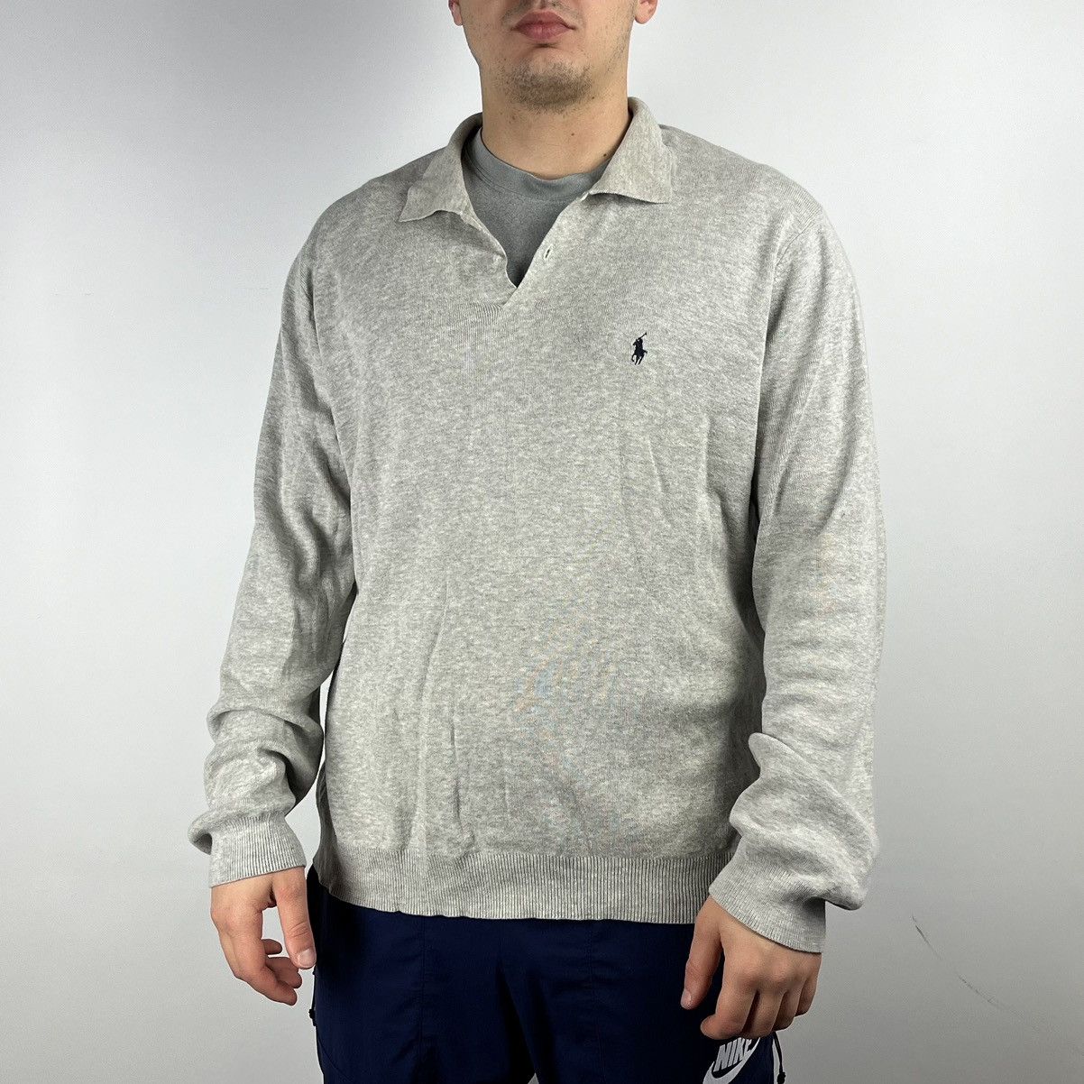 Polo Ralph Lauren Polo Ralph Lauren sweater neck button size XLarge Size US XL / EU 56 / 4 - 1 Thumbnail