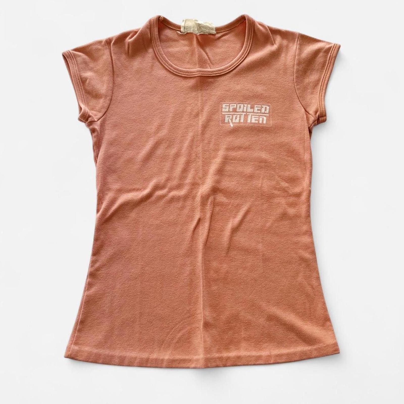 Other 80s Spoiled Rotten Baby Tee, Peach Women’s M Size M / US 6-8 / IT 42-44 - 1 Thumbnail