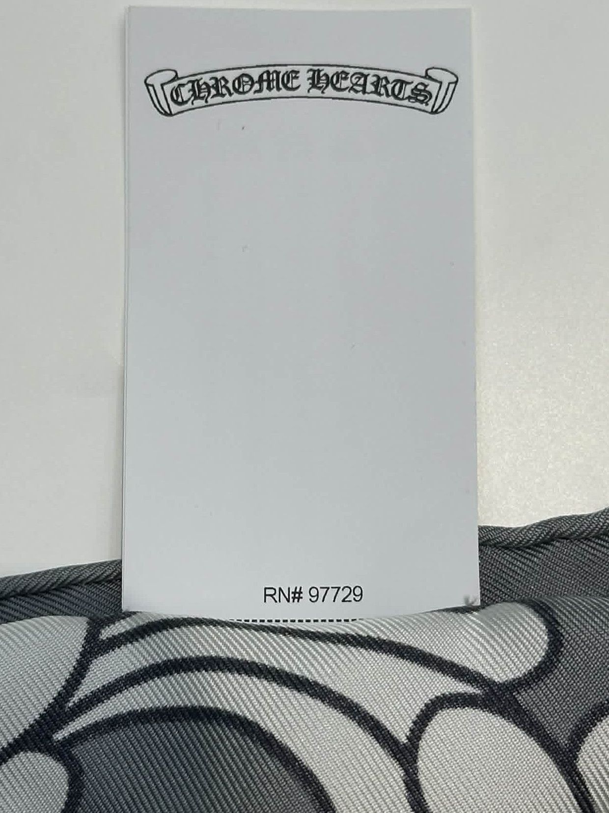 Chrome Hearts CHROME HEARTS TWILL SCARF Size ONE SIZE - 8 Thumbnail