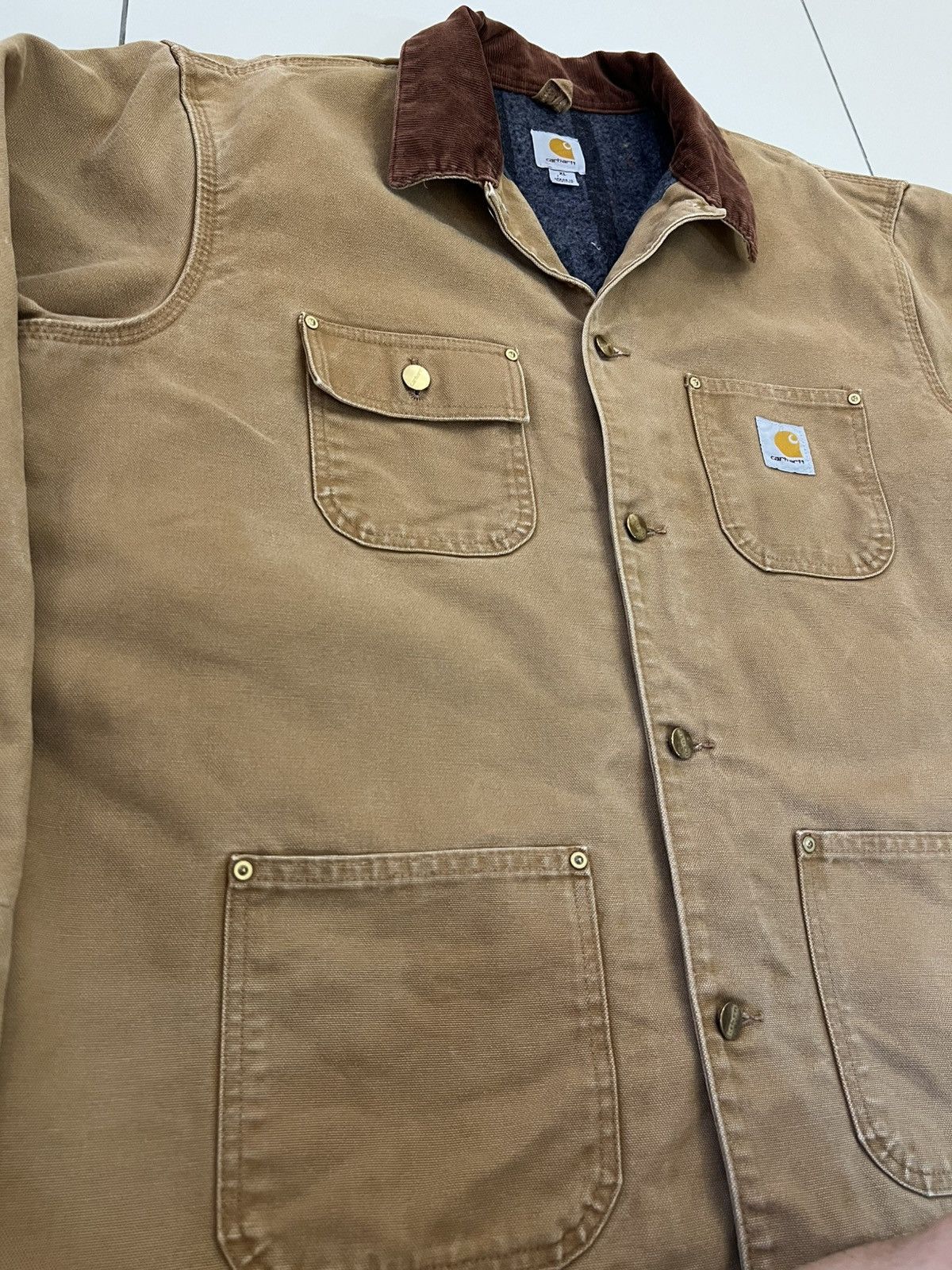 Carhartt Carhartt Vintage Firm Duck Work Jacket Size US XL / EU 56 / 4 - 4 Thumbnail