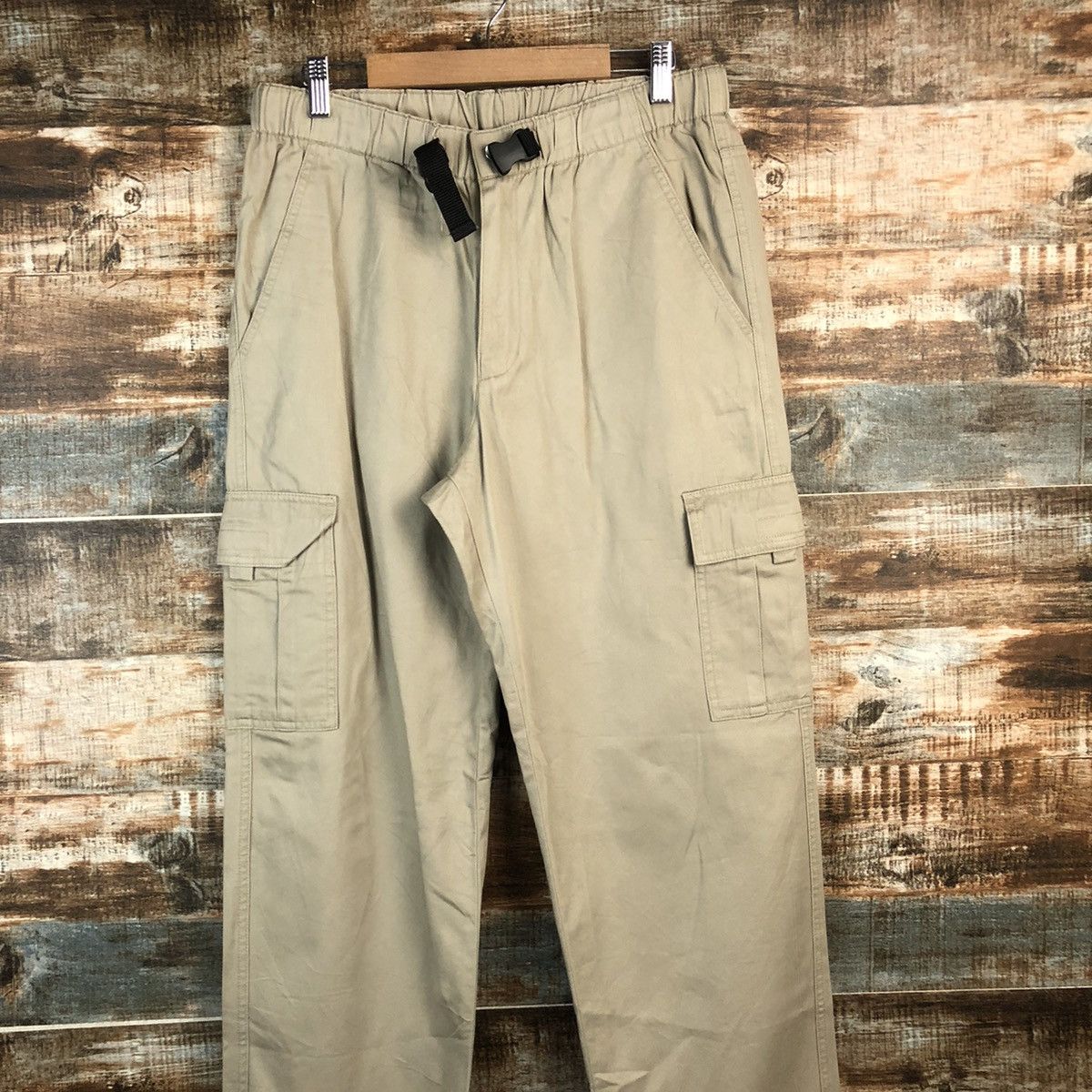 Japanese Brand × Uniqlo DL Uniqlo Brown Cargo Multipocket Pants #C651 Size US 30 / EU 46 - 2 Thumbnail