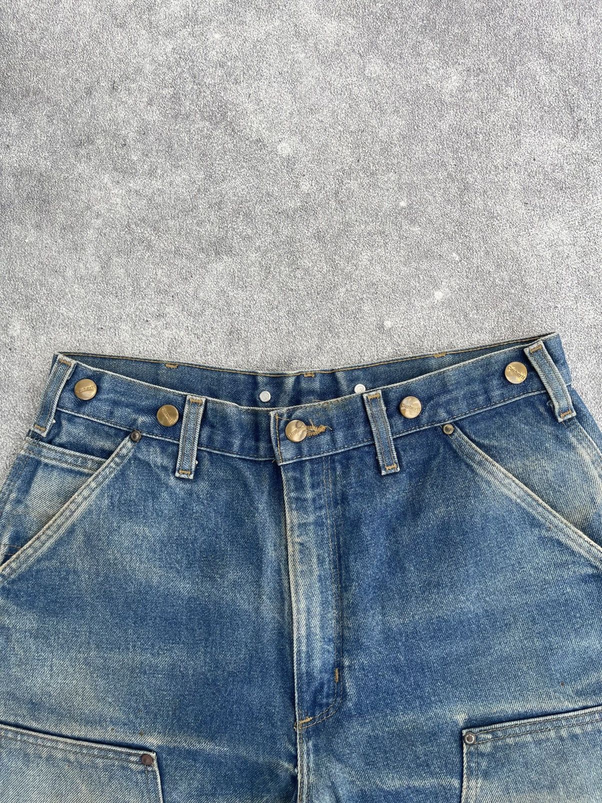 Carhartt Vintage Carhartt Doublenee Pants B07 DNM Size US 34 / EU 50 - 6 Thumbnail