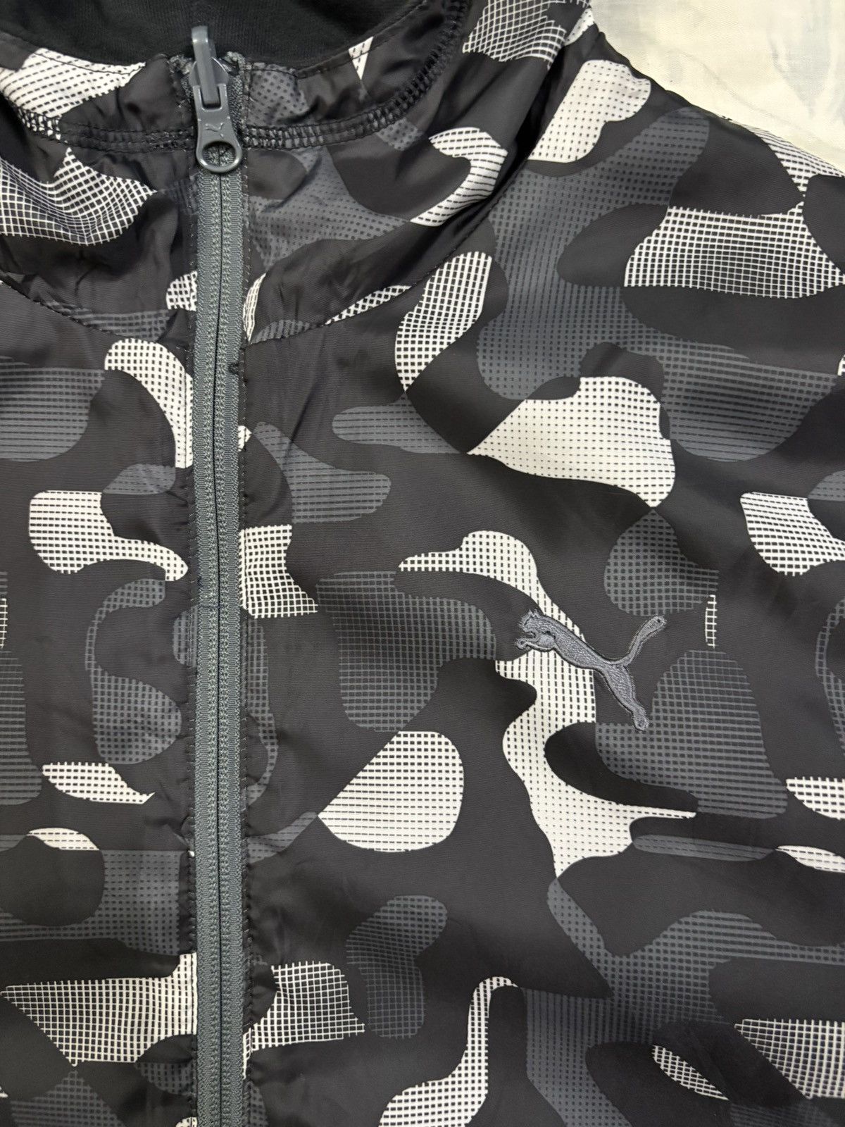 Puma × Rhude Puma Camo Pattern Reversible Full Zip Hoodie Size US L / EU 52-54 / 3 - 7 Thumbnail