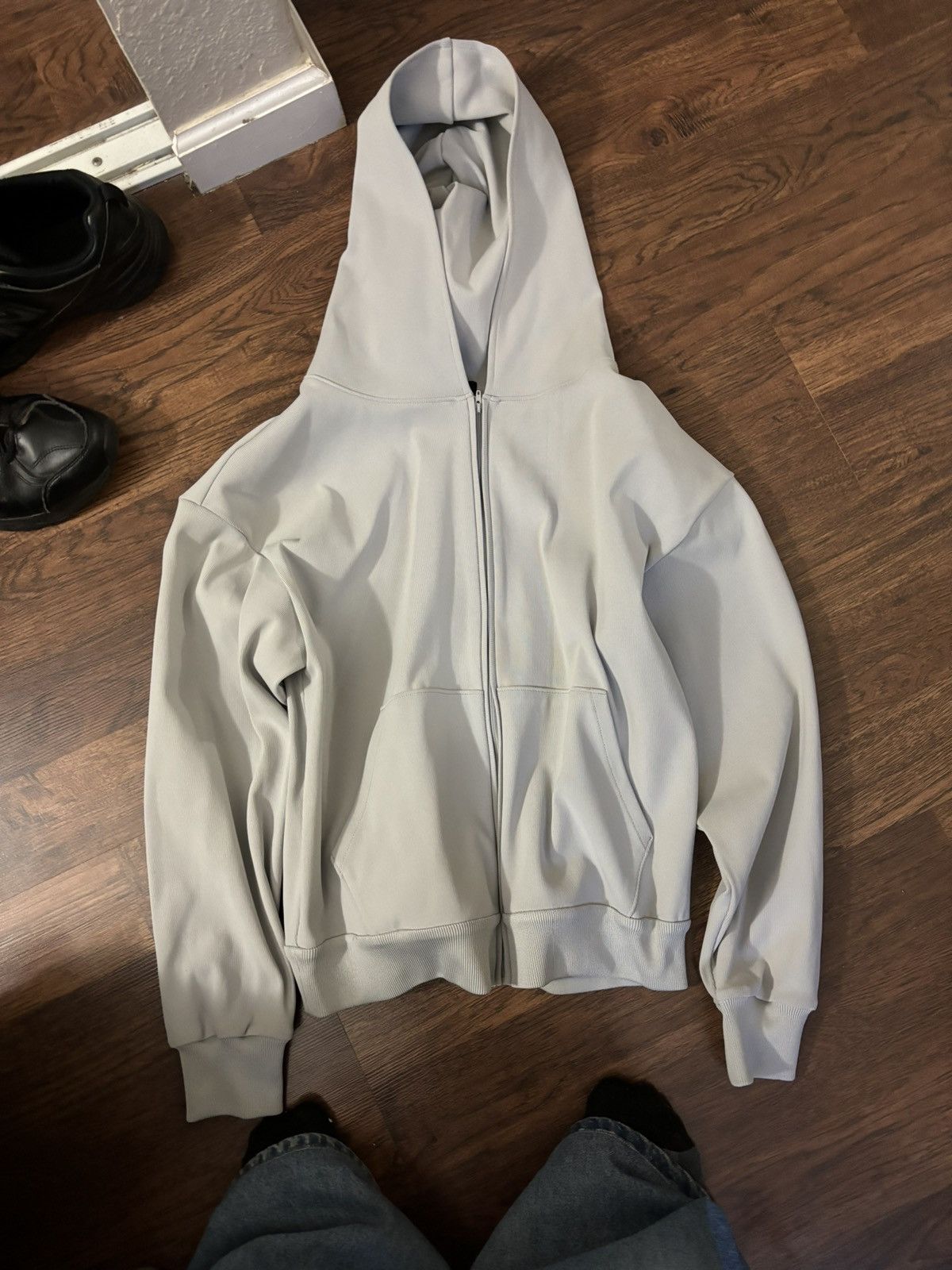Japanese Brand Vuja De Plastic Hoodie Size US S / EU 44-46 / 1 - 1 Thumbnail