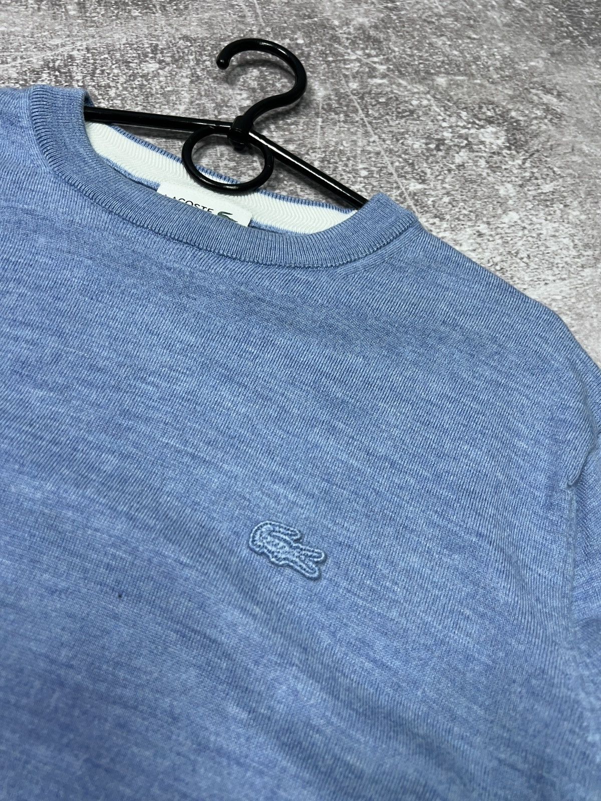 Lacoste Vintage Lacoste Sweater Wool Knit Baggy Size US XXL / EU 58 / 5 - 3 Thumbnail