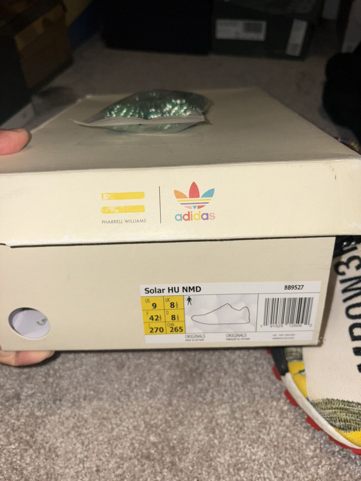 Adidas adidas NMD Human Race Pharrell Solar Pack Red Size US 9 / EU 42 - 7 Thumbnail