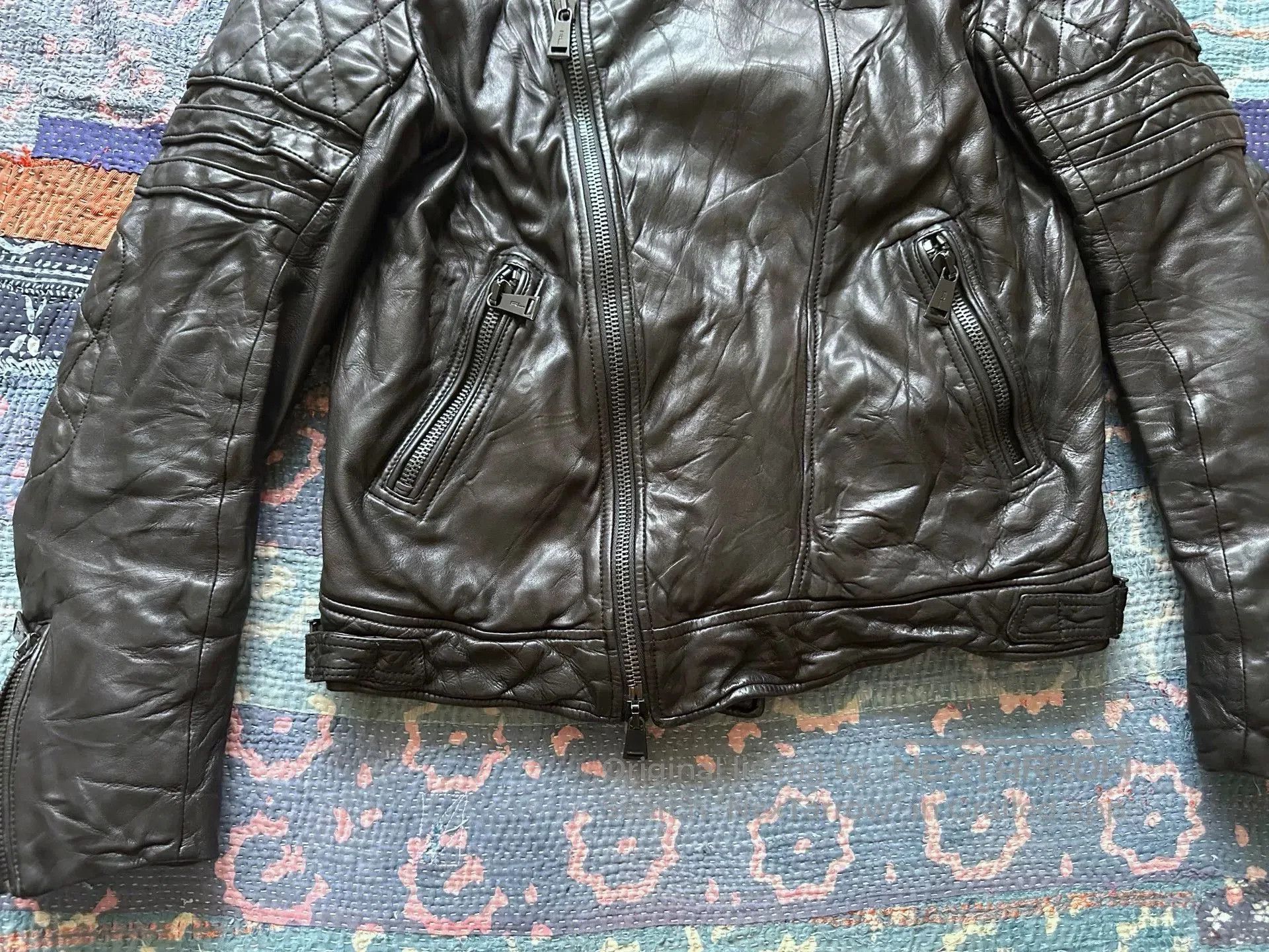 Ralph Lauren Black Label ralph lauren black label motorcycle leather jacket. Size US M / EU 48-50 / 2 - 4 Thumbnail