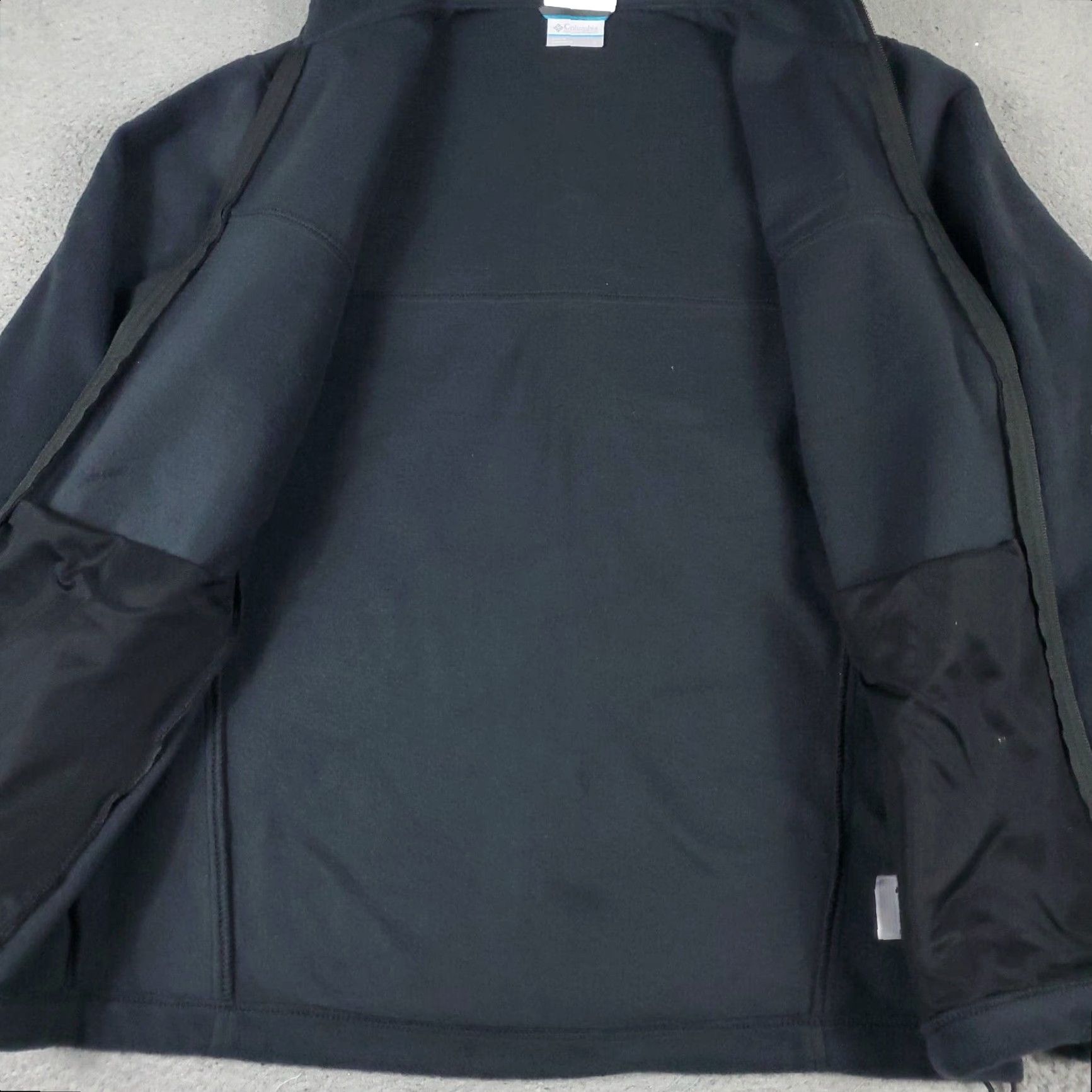 Vintage Columbia Mens Sweater Small Black Fleece Outdoors Full Zip Up Sweatshirt Size US S / EU 44-46 / 1 - 5 Thumbnail