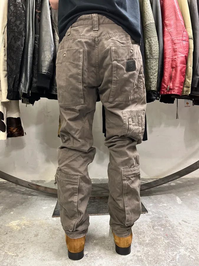 Armani 2000s Armani Multi Pockets Cargo Olive Obscure Pants Size US 34 / EU 50 - 4 Thumbnail