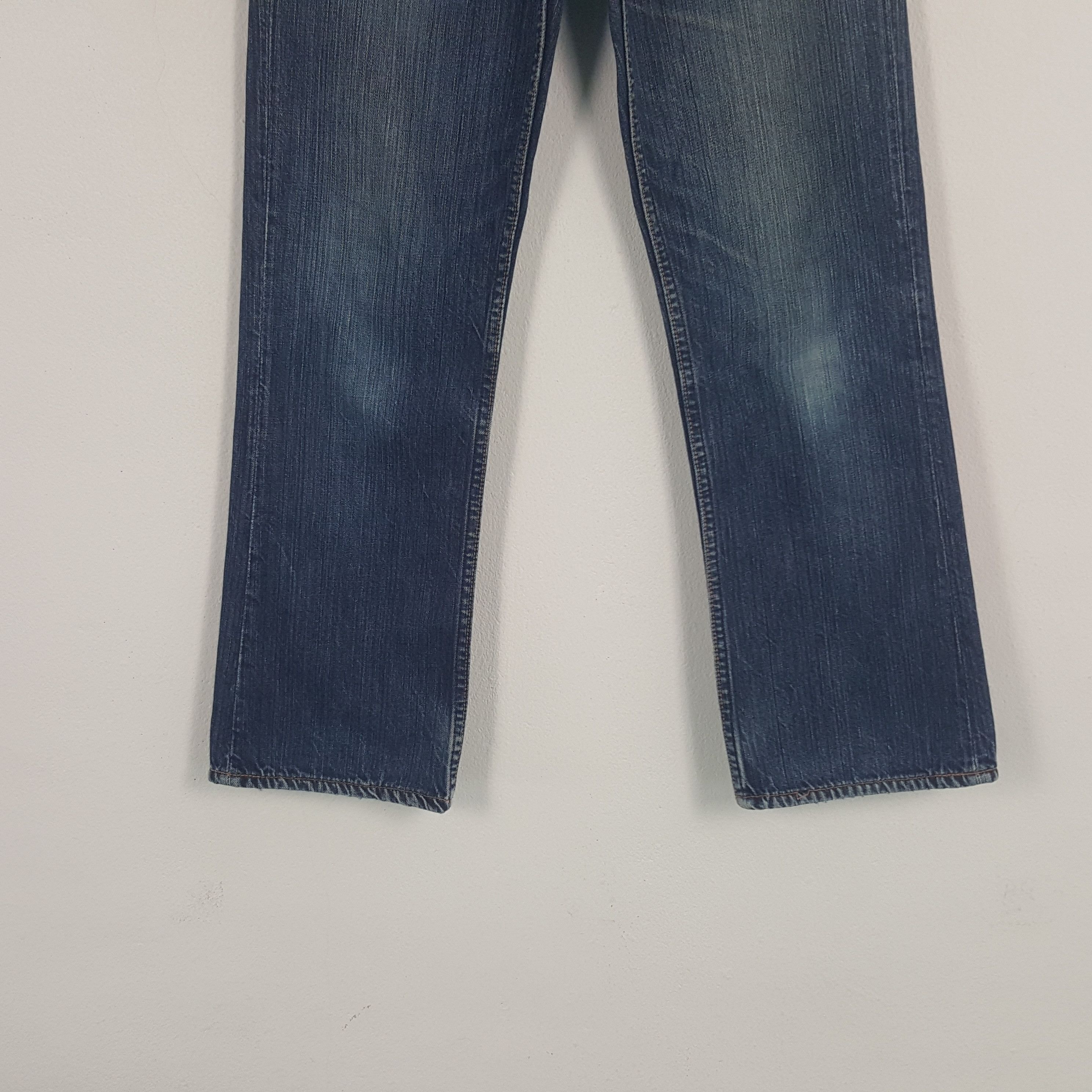 Evisu × Japanese Brand × Vintage Vintage Evisu Japanese Brand Daicock Custom Art Denim Jeans Size US 27 - 6 Thumbnail