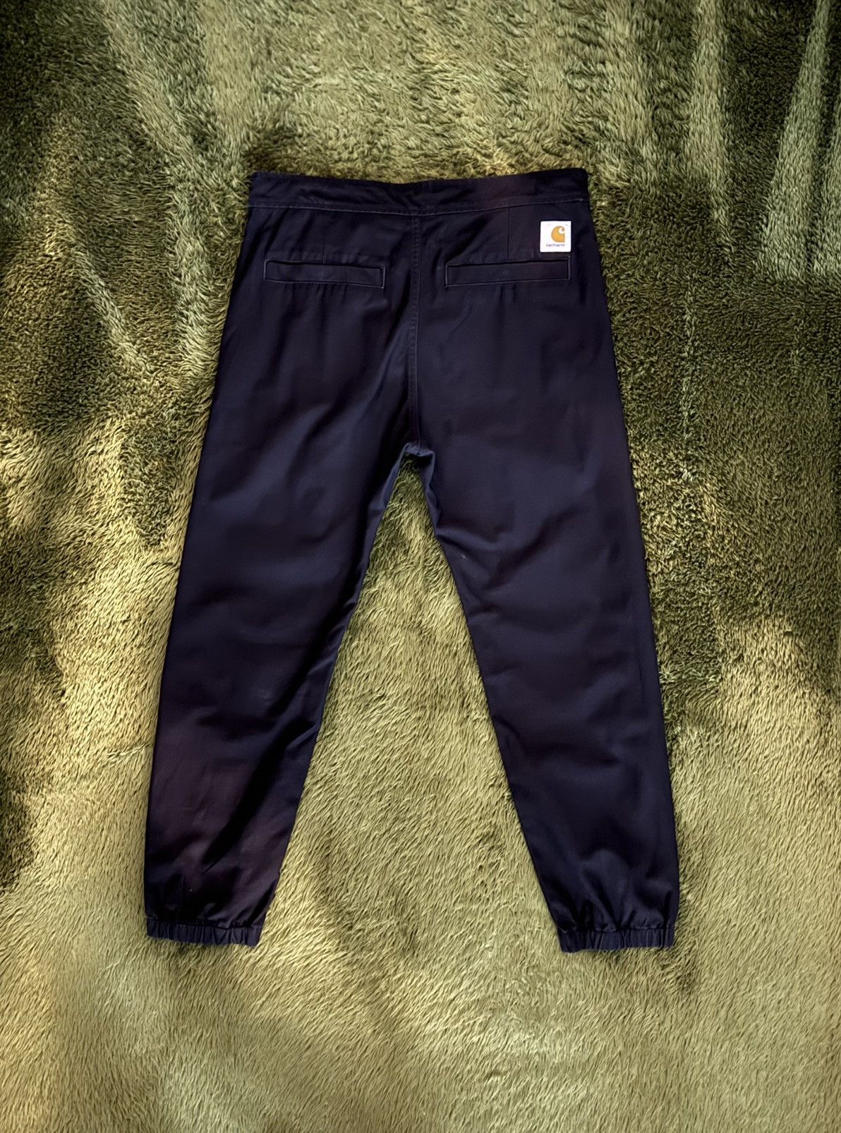 Carhartt Wip [M] Carhartt WIP Marshall Cotton Jogger Pants Black Size US 34 / EU 50 - 9 Thumbnail