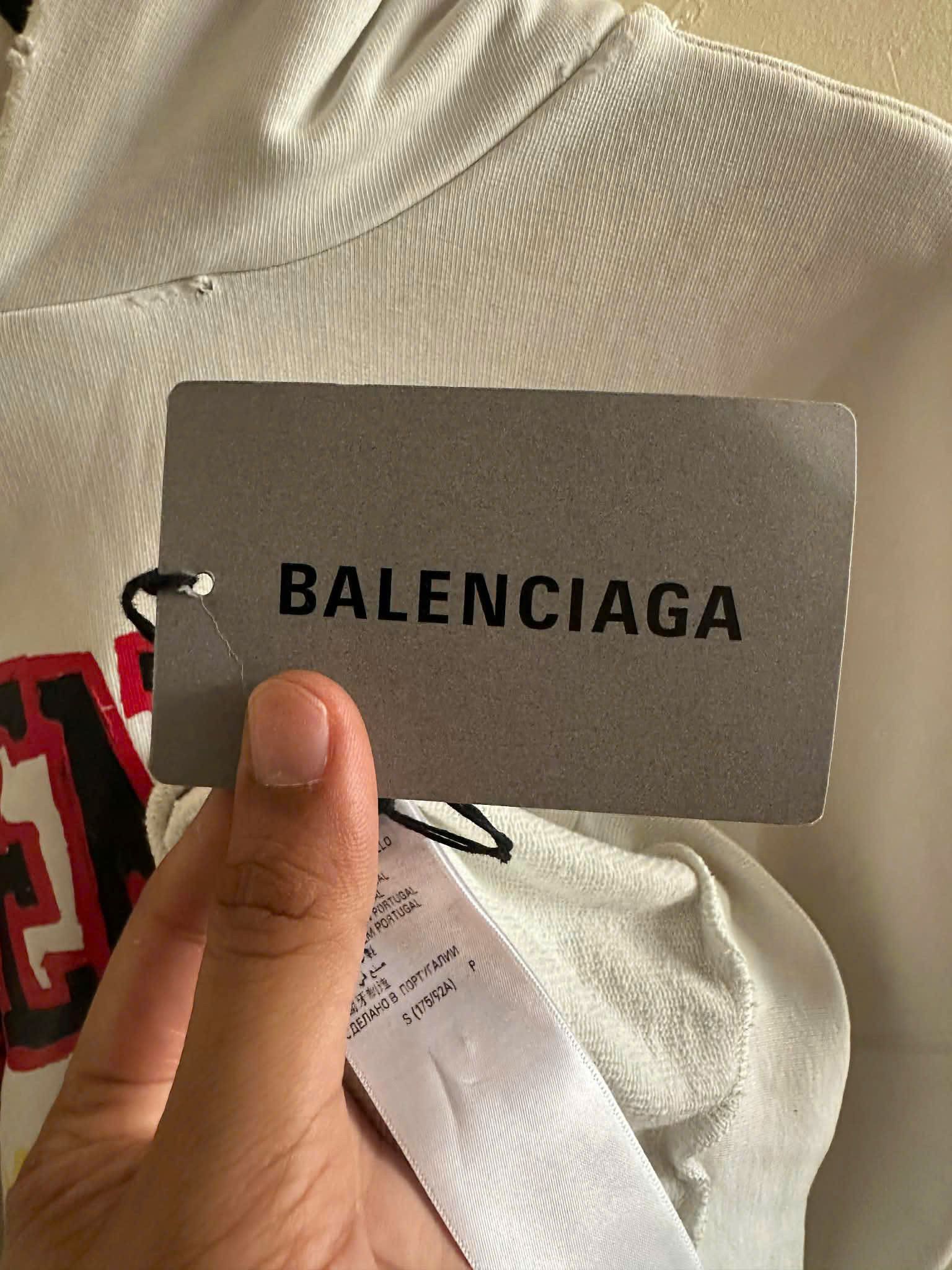 Balenciaga BALENCIAGA HOODIE Size US S / EU 44-46 / 1 - 8 Thumbnail