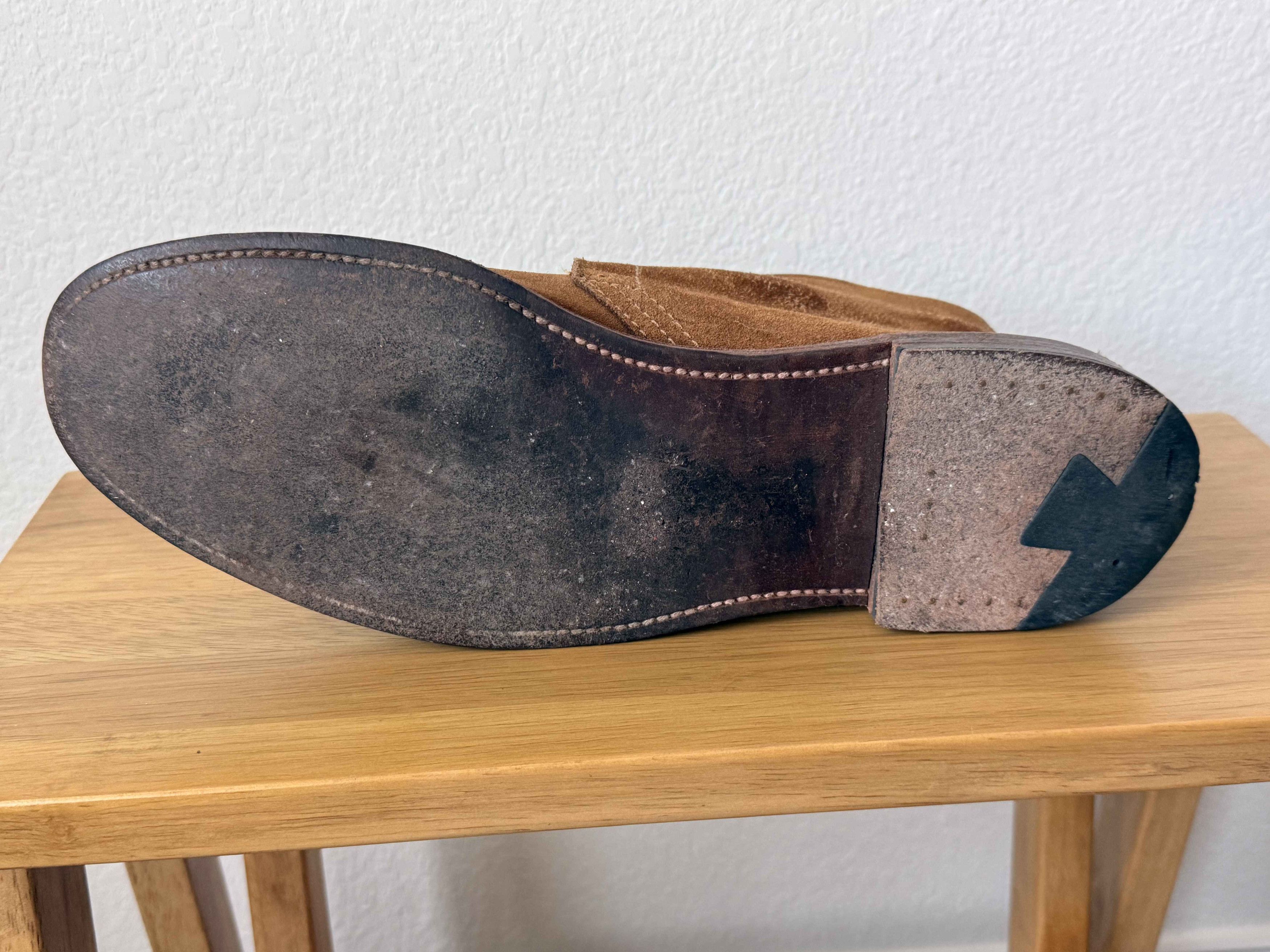Alden Men's Chukka Boot 1493 Unlined Snuff Suede Leydon Last Size US 11 / EU 44 - 8 Thumbnail