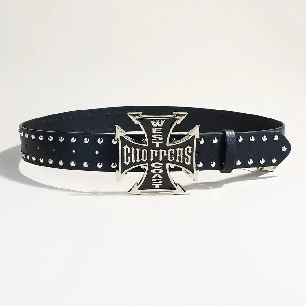 Vintage Vintage Street Mode Leather Belt Size ONE SIZE - 4 Thumbnail