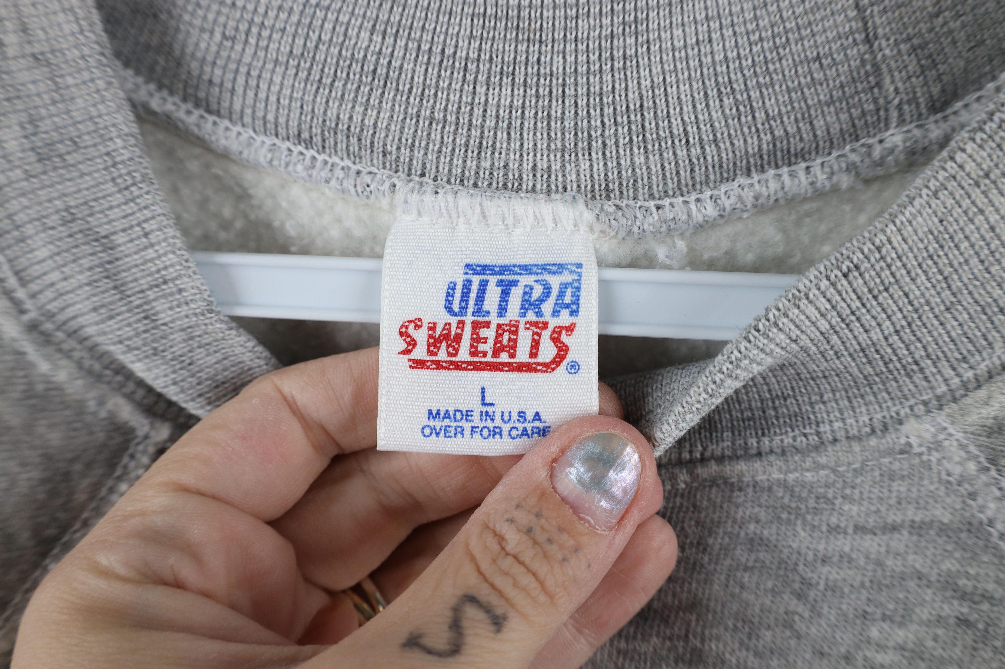 Vintage Vintage 80s Les Miserables Play Crewneck Sweatshirt Gray USA Size US L / EU 52-54 / 3 - 6 Thumbnail