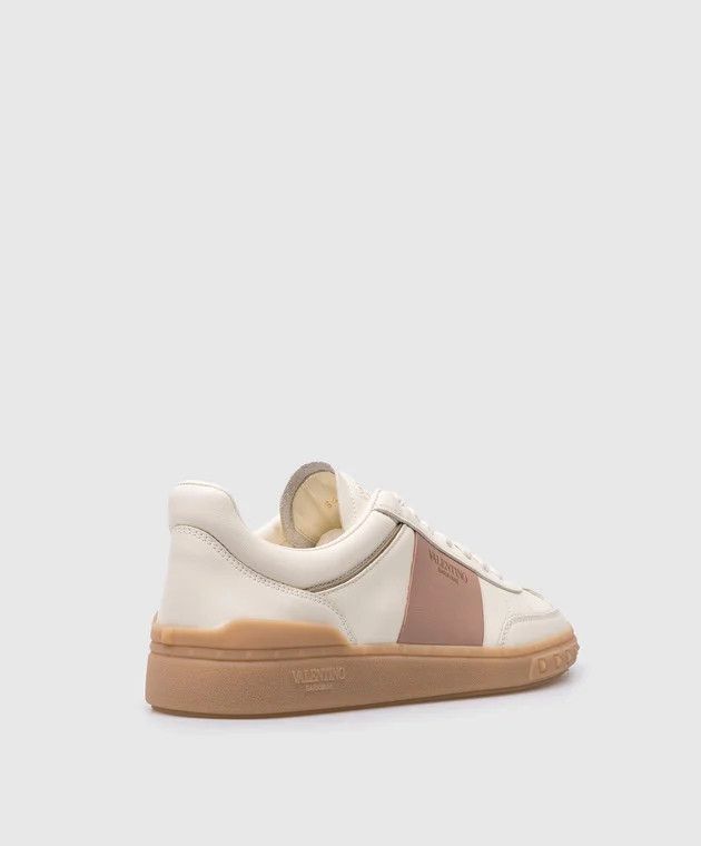 Valentino o1s22i1n0924 Nappa Leather Upvillage Sneakers in White Size US 10 / IT 40 - 3 Thumbnail