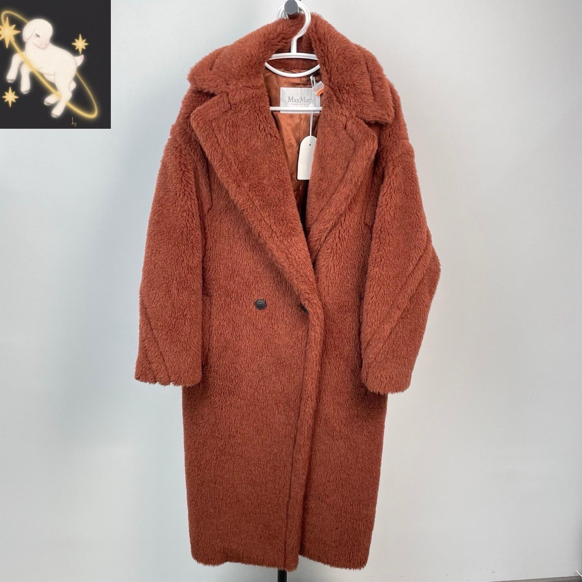 Max Mara Max Mara Long Brown Coat S Women Size S / US 4 / IT 40 - 1 Thumbnail