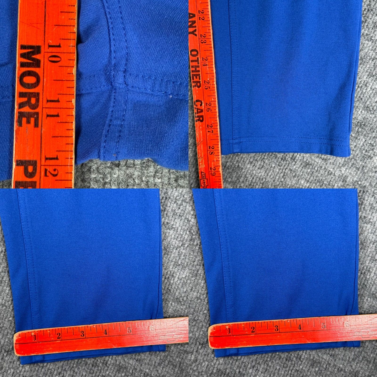 Vintage Cato Contemporary Blue Lightweight Stretch Pants Women 14 Dress Pants Business Casual Travel Workwear Mens? Size 36" / US 14 / IT 50 - 8 Thumbnail