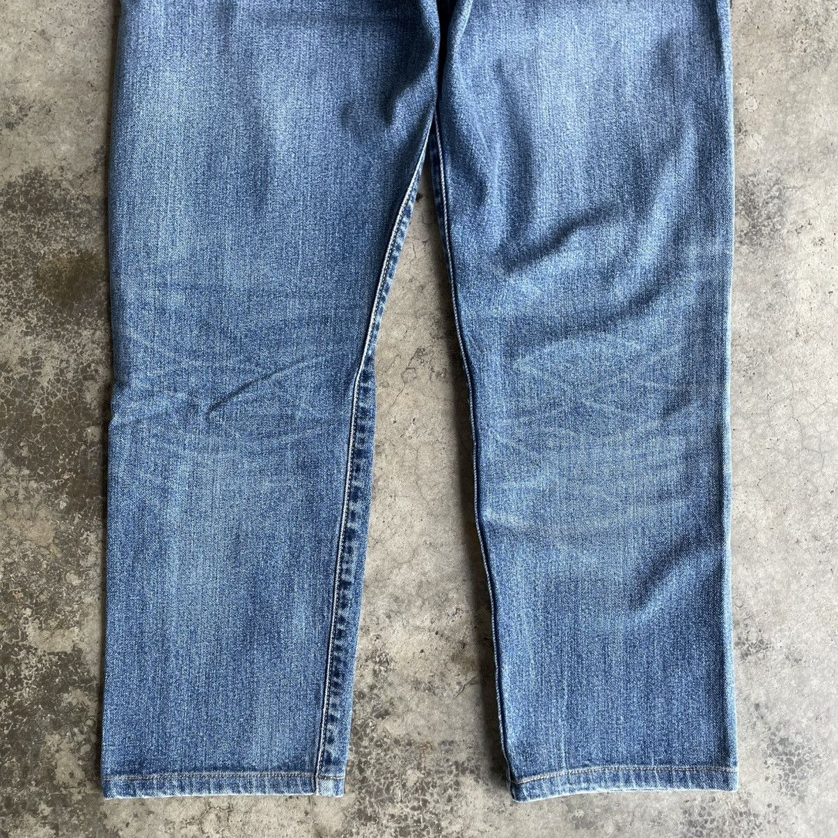 Levi's Vintage Clothing 🔥Vintage Levis 502 Big E Stoned Washed Ripped Distress Jeans Size US 31 - 6 Thumbnail