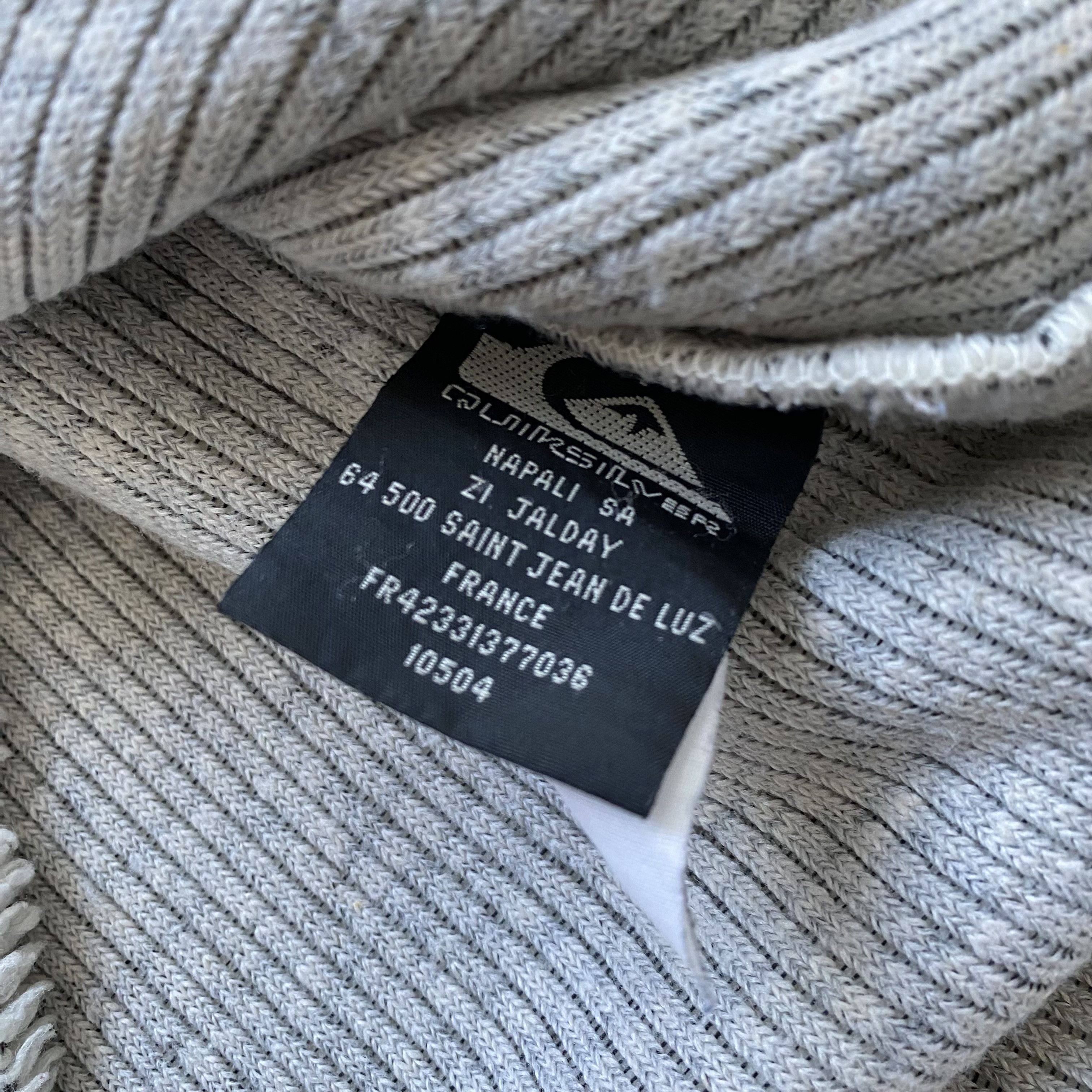 Quiksilver Vintage 80-90s Quiksilver fleece zip sweater Teddy Synchilla Size US S / EU 44-46 / 1 - 12 Thumbnail