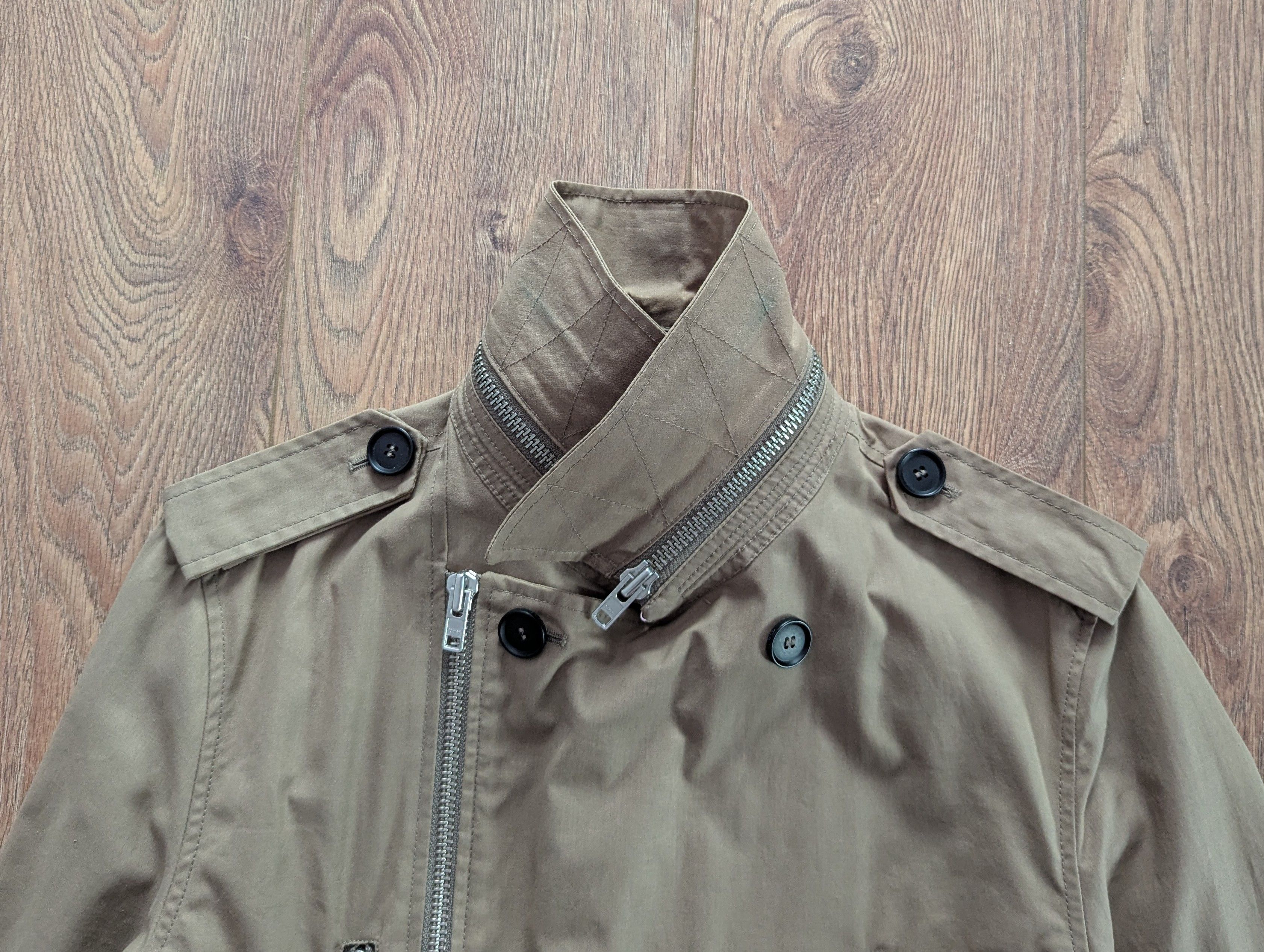 The Kooples The Kooples Trench Esprit Perfecto Jacket With Belt Cotton Size US M / EU 48-50 / 2 - 10 Thumbnail