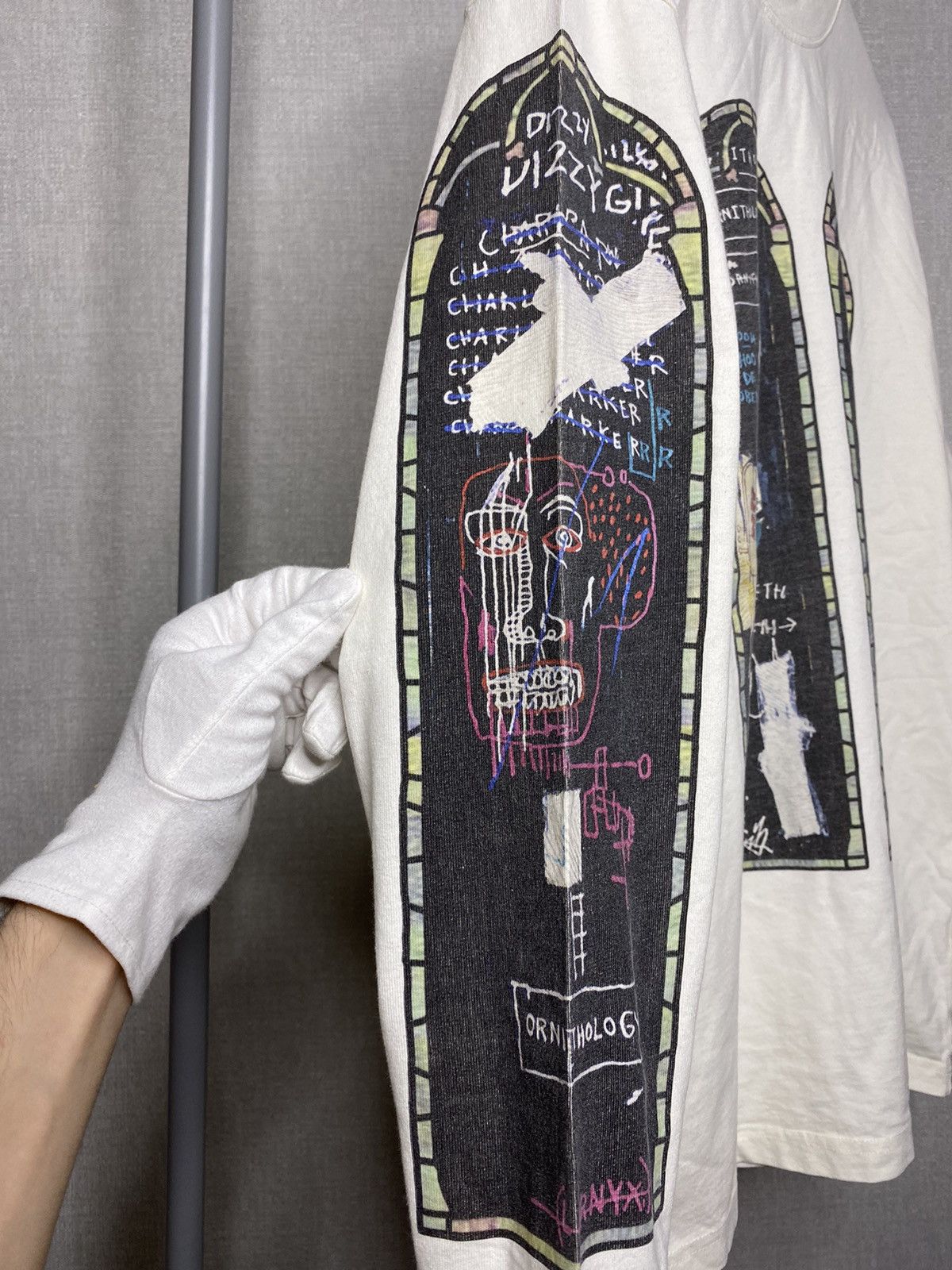 H&M × Jean-Michel Basquiat × Who Decides War Who Decides War H&M Jean Michael Basquiat Long Sleeve Sz XL Size US XL / EU 56 / 4 - 10 Thumbnail