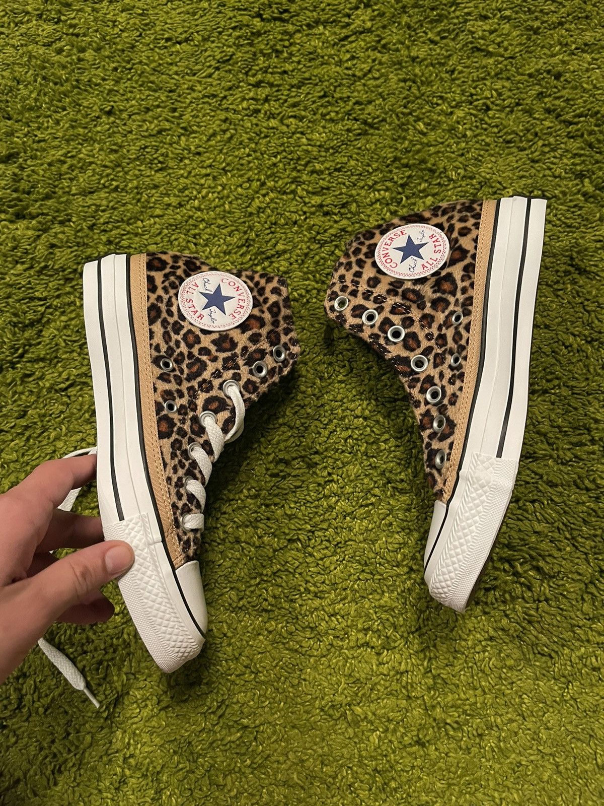 Converse × Designer Converse NWT leopard pattern sneakers Size US 7.5 / IT 37.5 - 8 Thumbnail