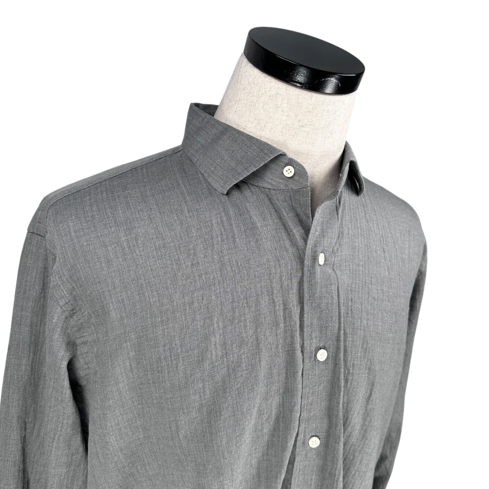 Peter Millar Peter Millar Crown Crafted Fleece Finish Shirt Mens XL Gray Size US XL / EU 56 / 4 - 2 Thumbnail