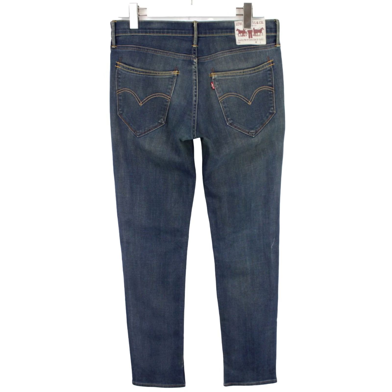 Levi's LEVI'S Jeans Slim Fit Whiskers Faded Blue Denim Men W32/L34 Jeans Slim Blue Whiskers Faded Denim Men W32/L34 Size US 32 / EU 48 - 2 Thumbnail